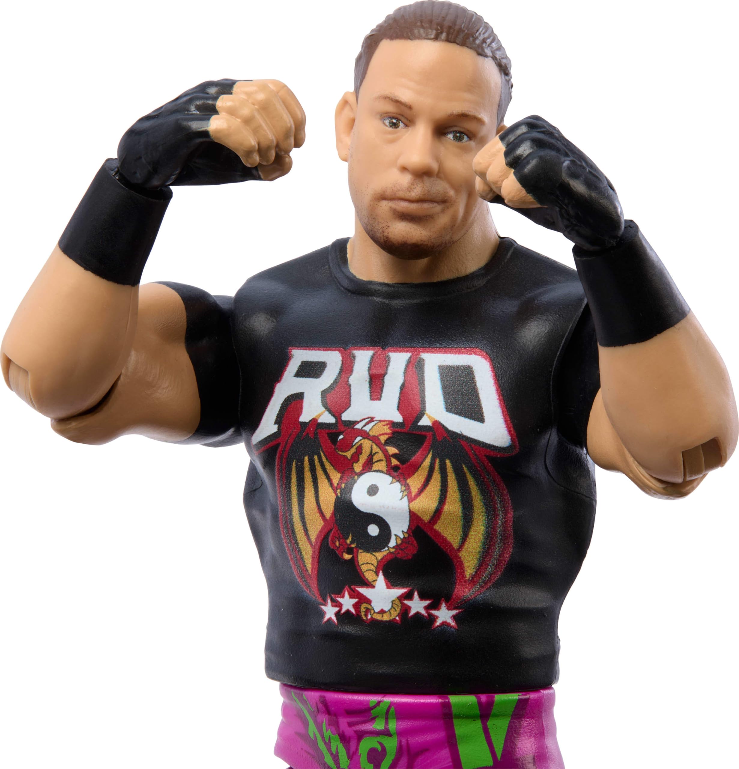 Foto 3 | Figura De Acción Mattel Wwe Rob Van Dam Main Event 15 Cm - Venta Internacional.