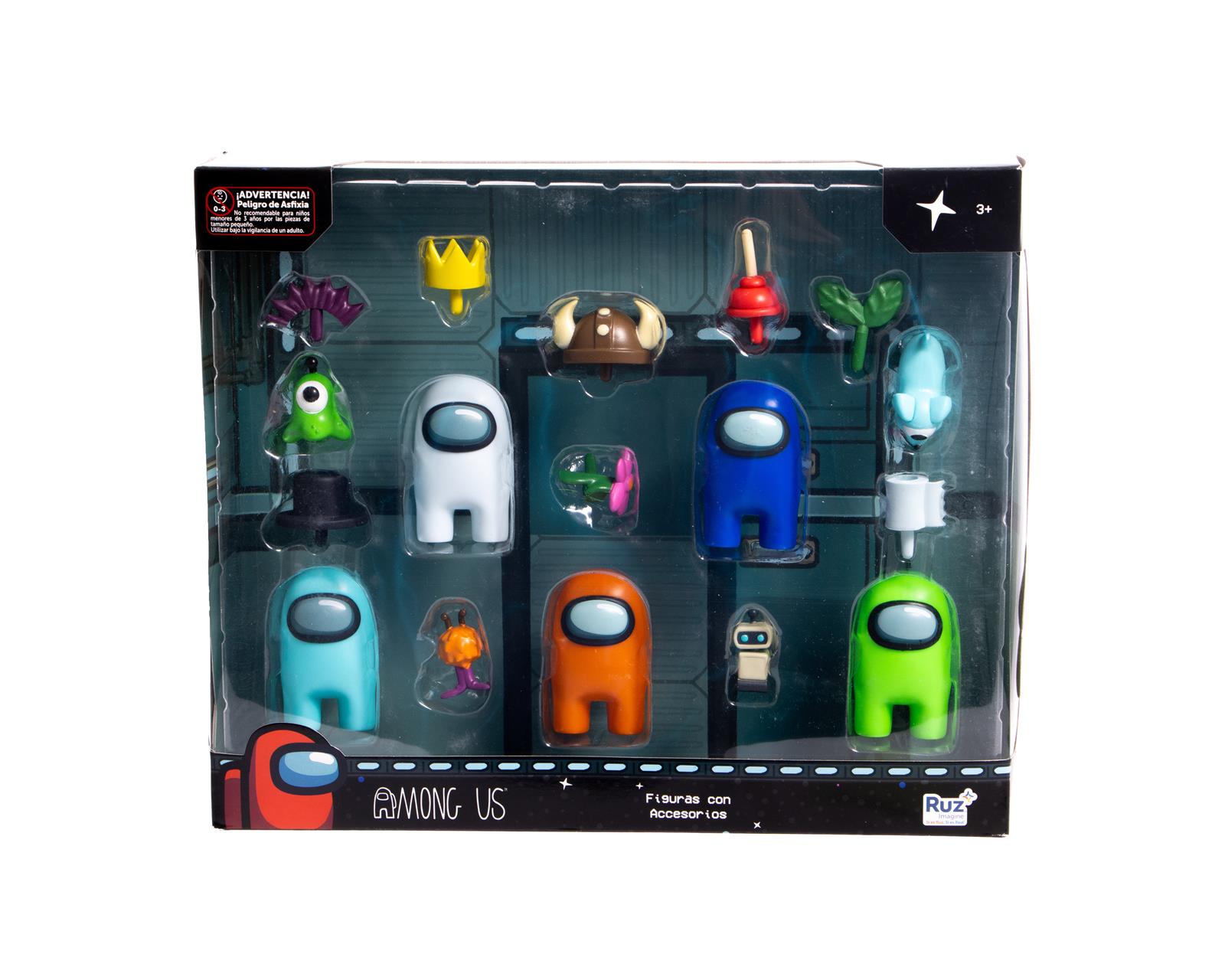 Figura Among Us Multi Empaque 2.5 "