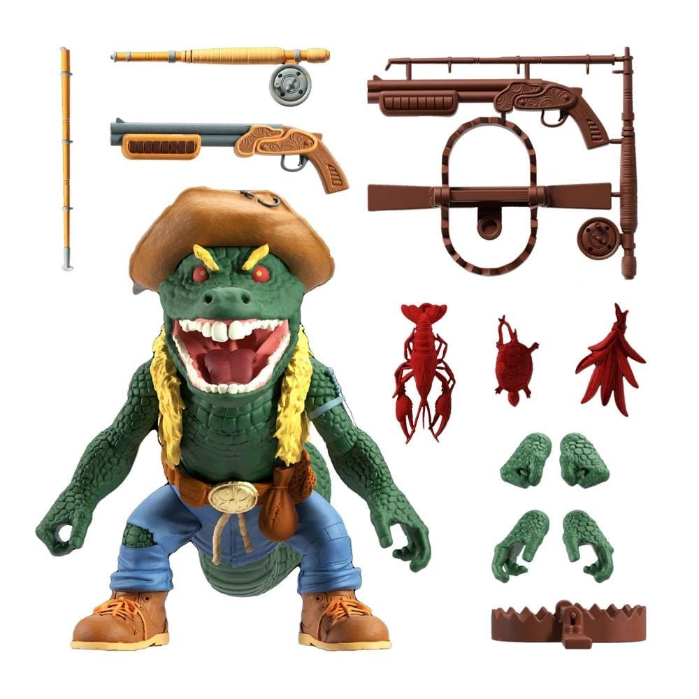 Figura De Acción Super7 Ultimates! Teenage Mutant Ninja Turtles Leatherhead, 18 Cm - Venta Internacional.