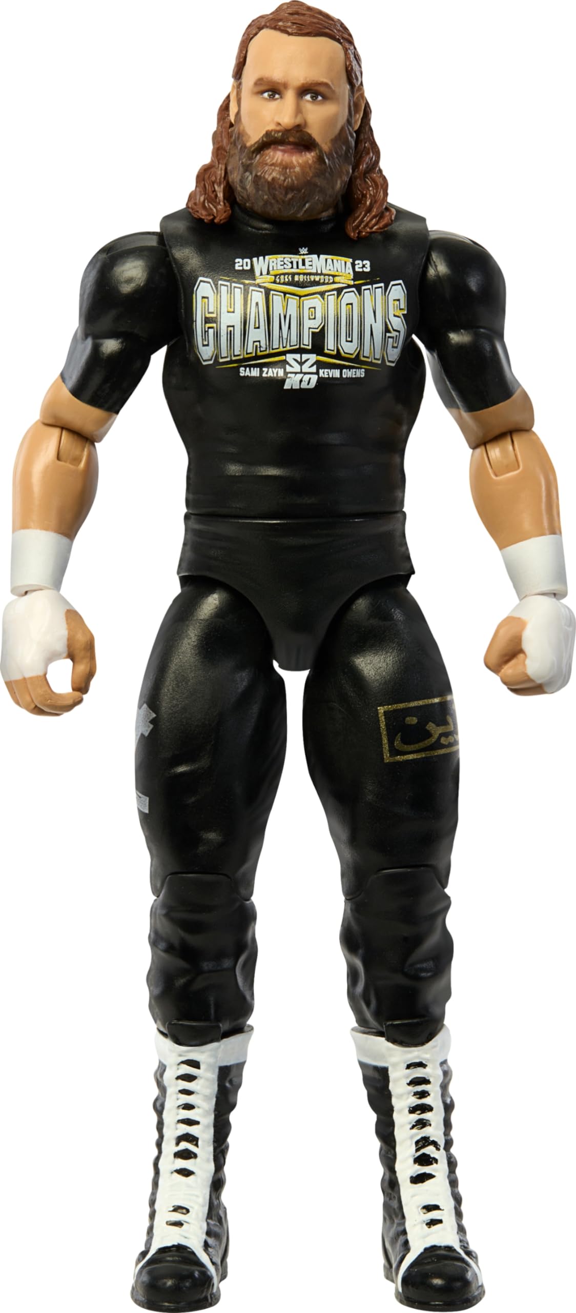 Foto 4 | Figura De Acción Mattel Wwe Sami Zayn Series #145 15 Cm - Venta Internacional.
