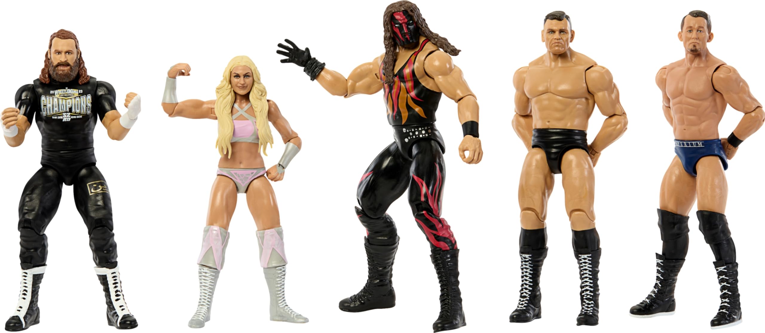 Foto 7 pulgar | Figura De Acción Mattel Wwe Sami Zayn Series #145 15 Cm - Venta Internacional.