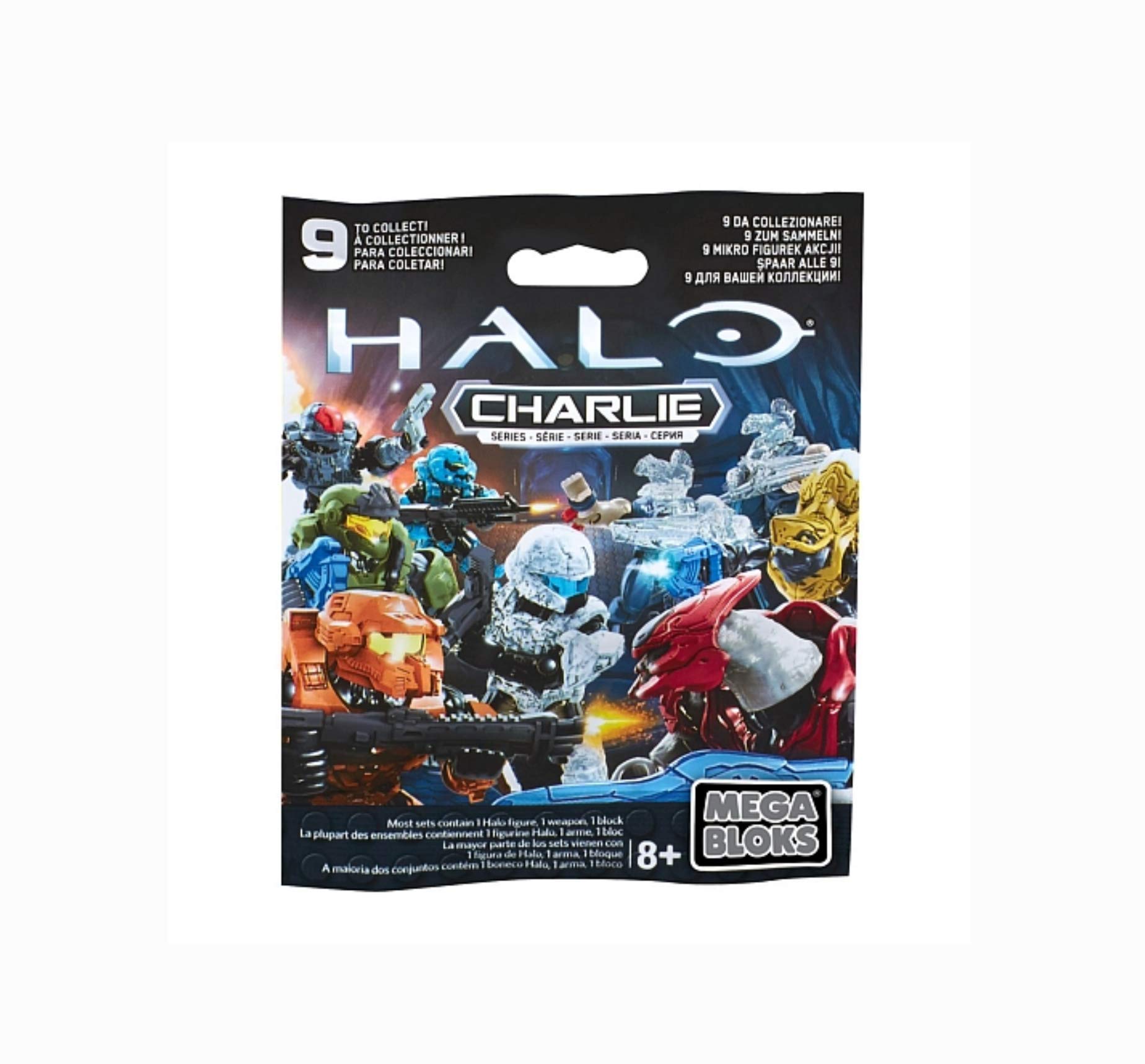 Foto 1 | Paquetes De Microfiguras De Acción Mattel Halo Blind - Venta Internacional.