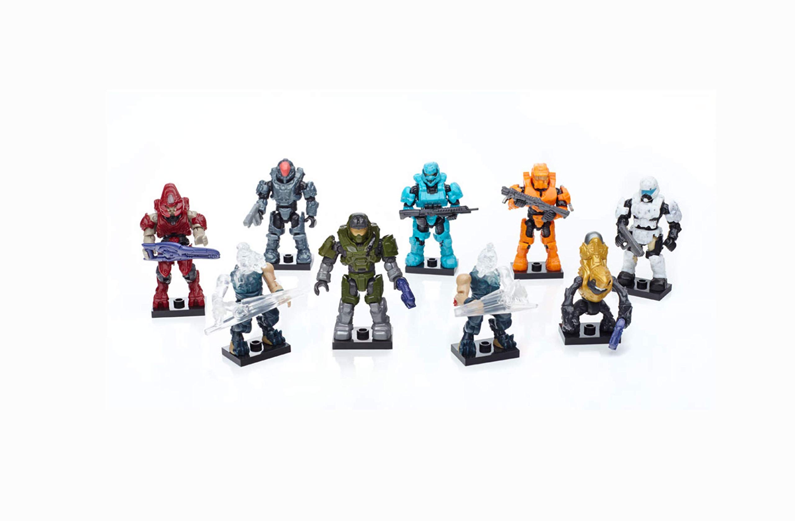 Foto 3 pulgar | Paquetes De Microfiguras De Acción Mattel Halo Blind - Venta Internacional.