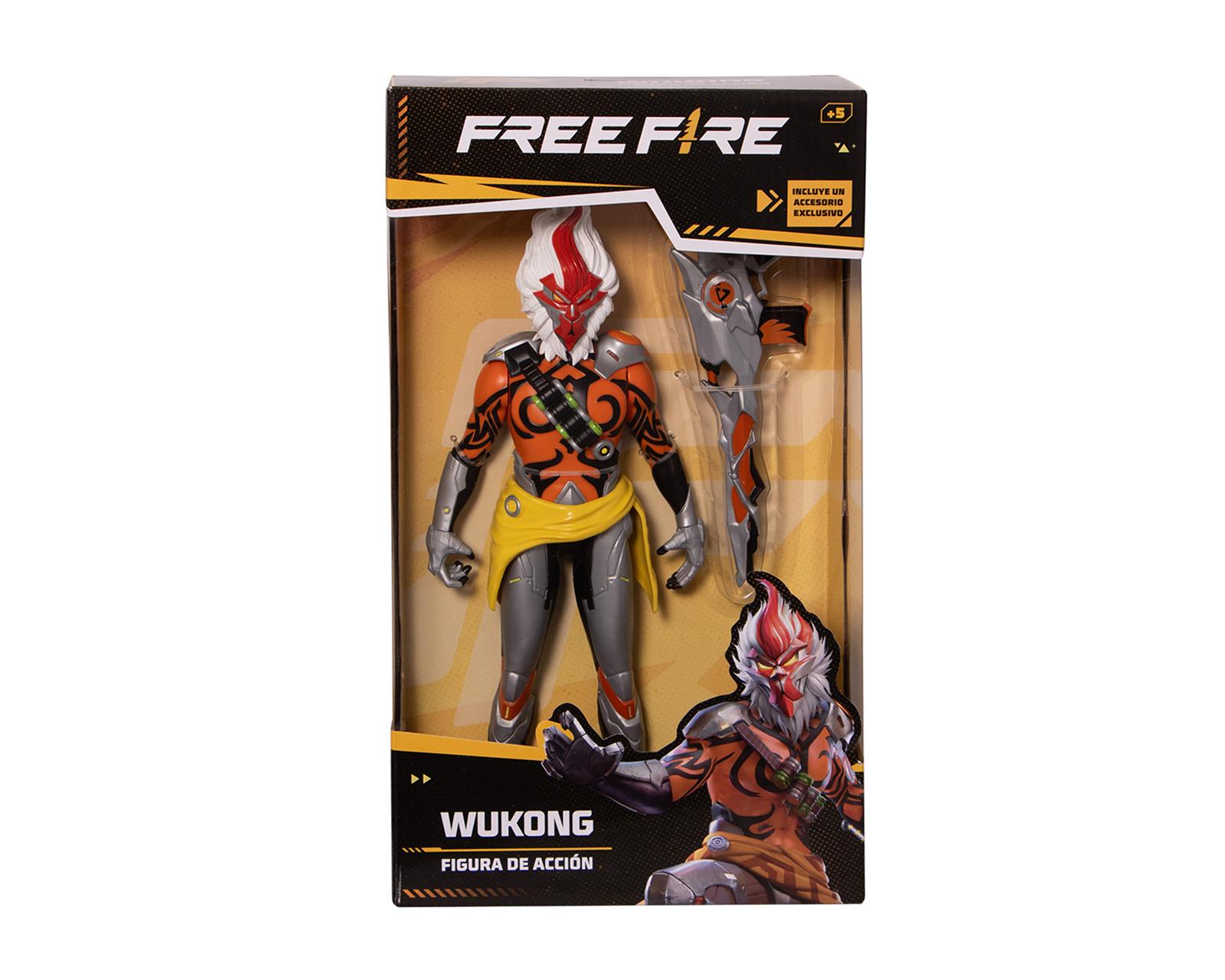 Foto 5 pulgar | Figura Ruz Free Fire de Wukong