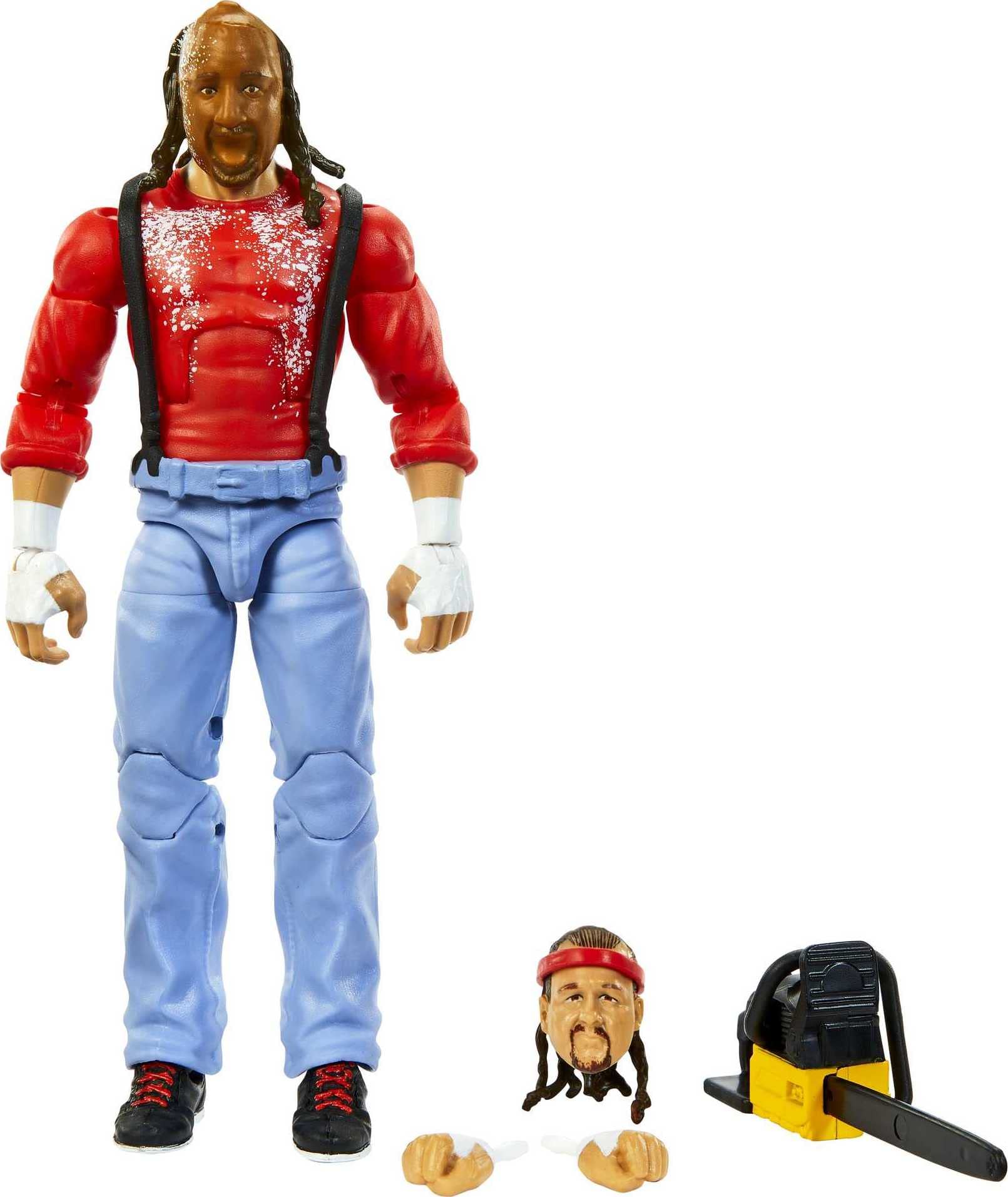 Foto 2 pulgar | Figura De Acción Mattel Wwe Chainsaw Charlie Elite Collection - Venta Internacional.