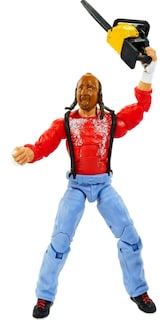Foto 3 | Figura De Acción Mattel Wwe Chainsaw Charlie Elite Collection - Venta Internacional.