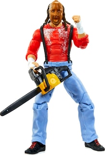 Foto 4 | Figura De Acción Mattel Wwe Chainsaw Charlie Elite Collection - Venta Internacional.