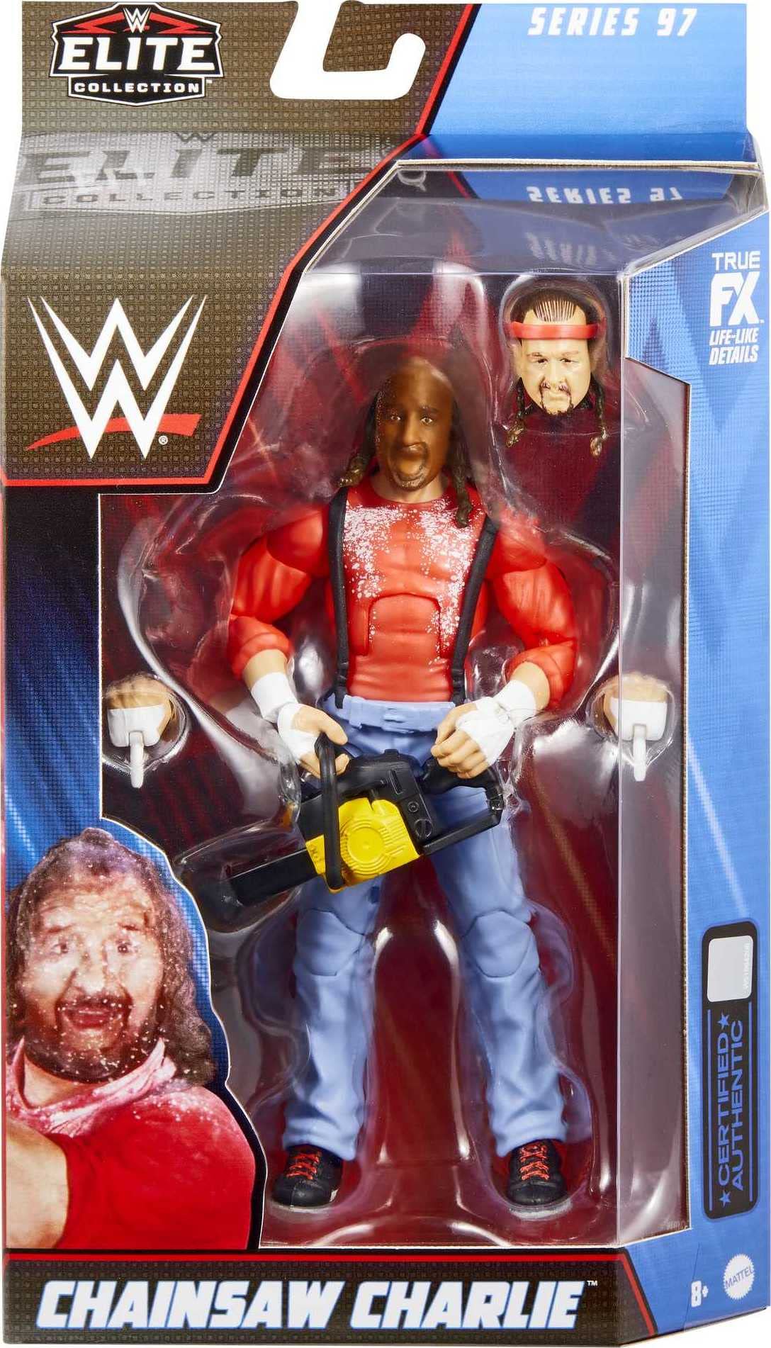 Foto 7 pulgar | Figura De Acción Mattel Wwe Chainsaw Charlie Elite Collection - Venta Internacional.