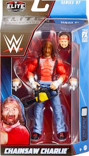 Foto 6 | Figura De Acción Mattel Wwe Chainsaw Charlie Elite Collection - Venta Internacional.