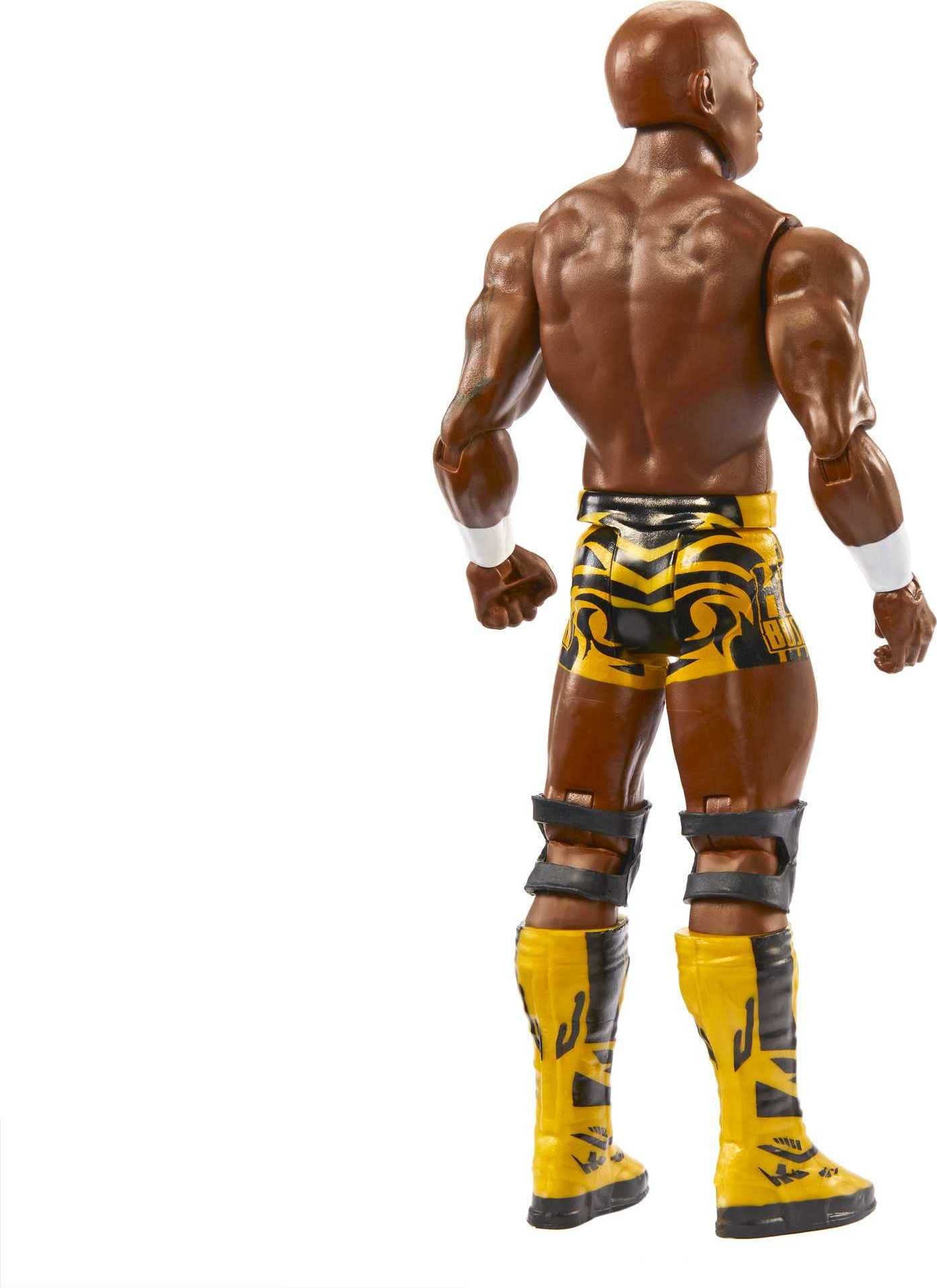 Foto 3 | Figura De Acción Mattel Wwe Basic Shelton Benjamin De 6 Pulgadas - Venta Internacional.