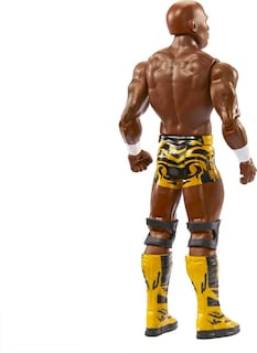 Foto 3 | Figura De Acción Mattel Wwe Basic Shelton Benjamin De 6 Pulgadas - Venta Internacional.