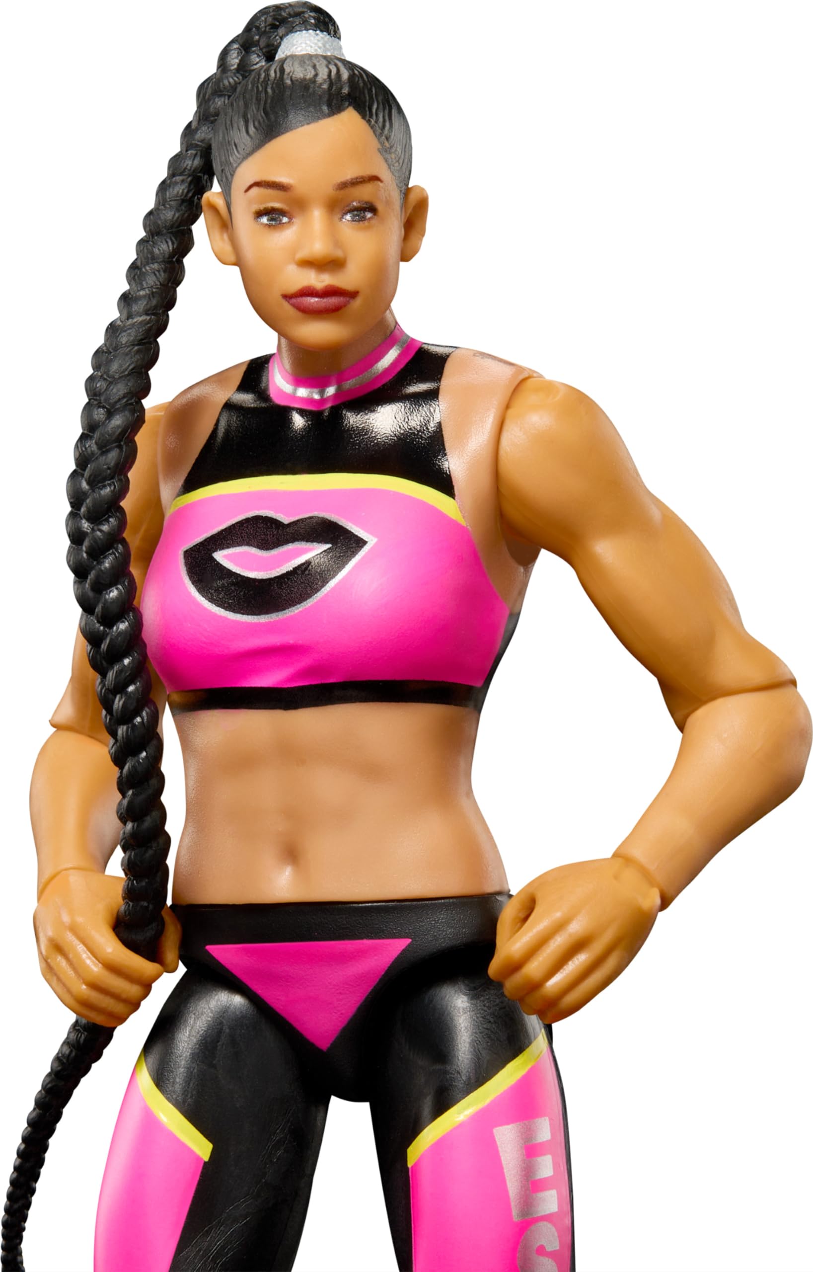 Foto 5 pulgar | Figura De Acción Mattel Wwe Series #141 Bianca Belair 15cm - Venta Internacional.