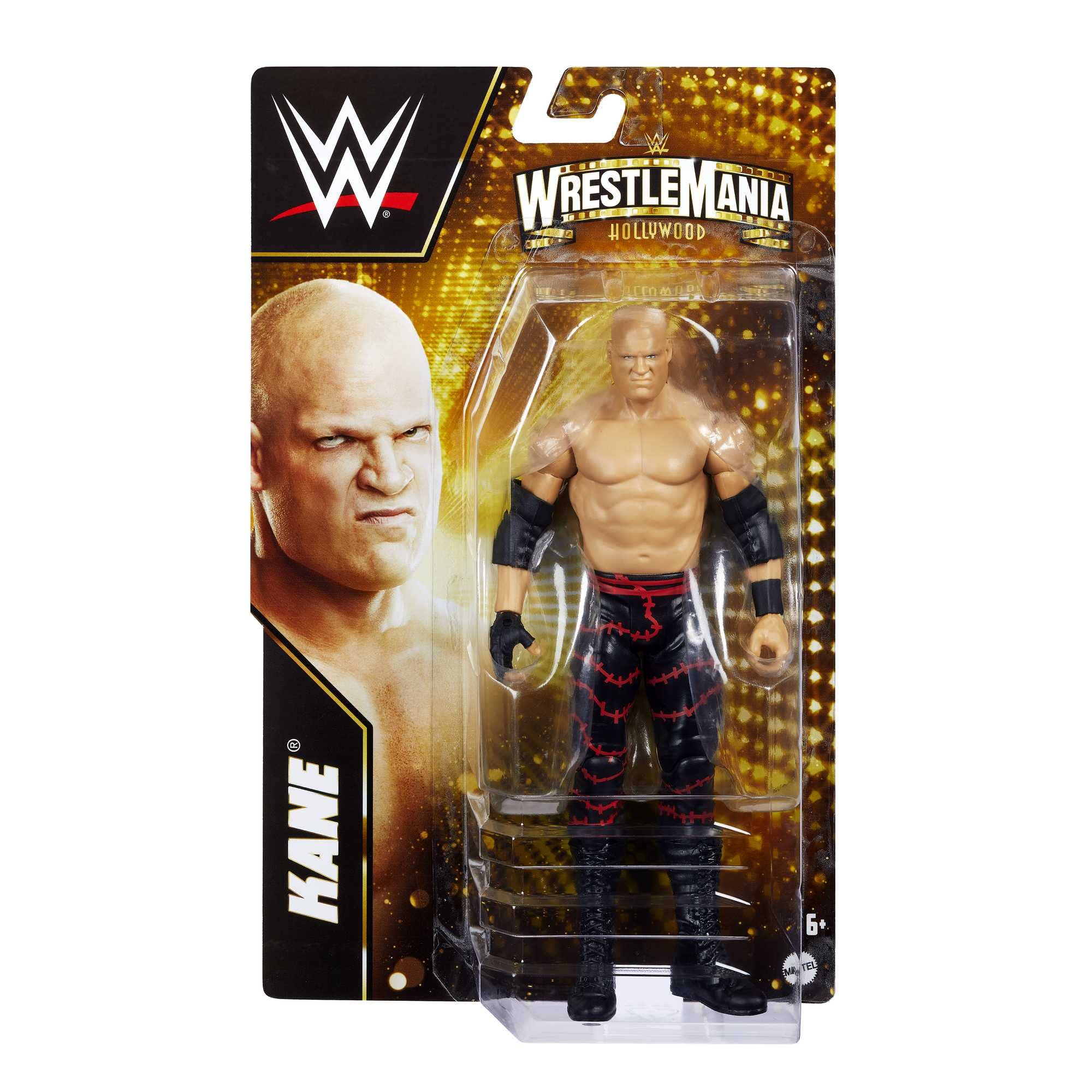 Foto 6 pulgar | Figura De Acción Mattel Wwe Wrestlemania Kane Coleccionable De 6 Pulgadas - Venta Internacional.