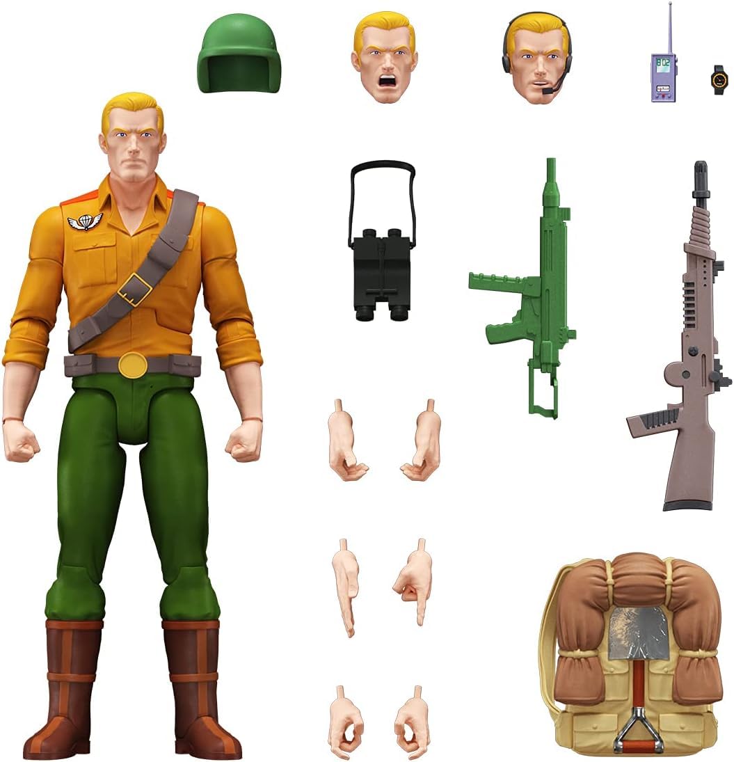 Figura De Acción Super7 G.i. Joe Duke Ultimates! ¡18 Cm - Venta Internacional.