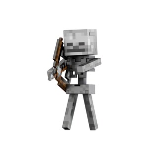 Foto 2 | Figura De Acción Mattel Minecraft Diamond Level Skeleton 5.5 Pulgadas - Venta Internacional.