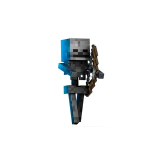 Foto 4 | Figura De Acción Mattel Minecraft Diamond Level Skeleton 5.5 Pulgadas - Venta Internacional.