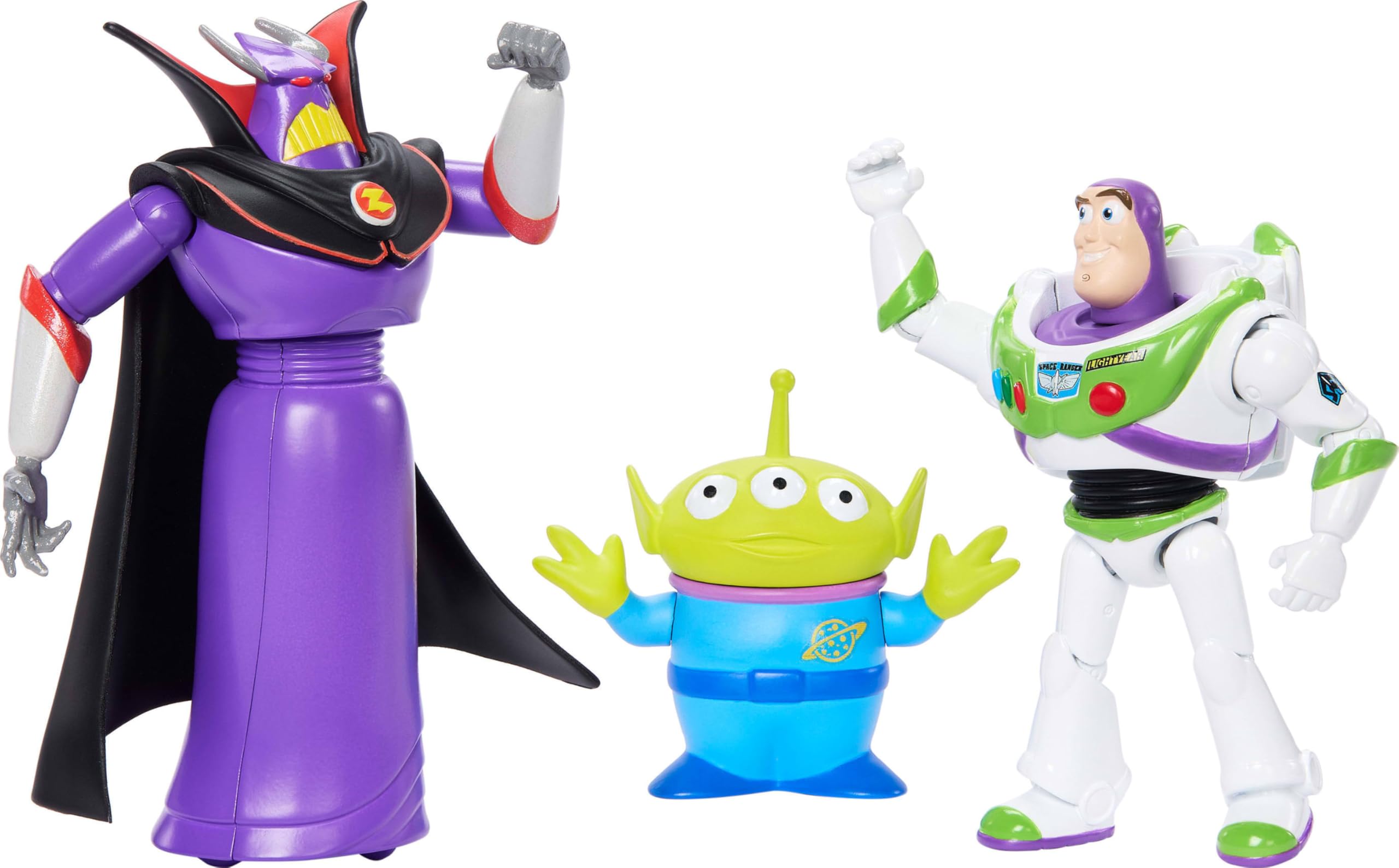 Foto 4 pulgar | Figuras De Acción Mattel Disney Pixar Storytellers Story, Paquete De 3 - Venta Internacional.