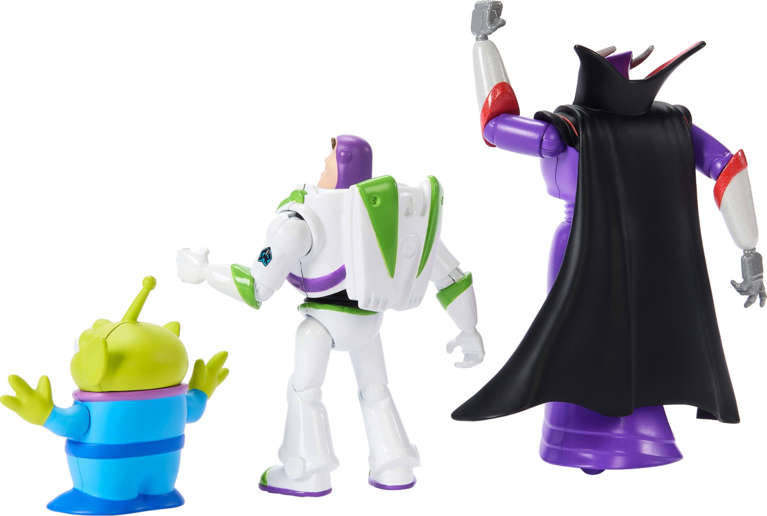 Foto 6 | Figuras De Acción Mattel Disney Pixar Storytellers Story, Paquete De 3 - Venta Internacional.
