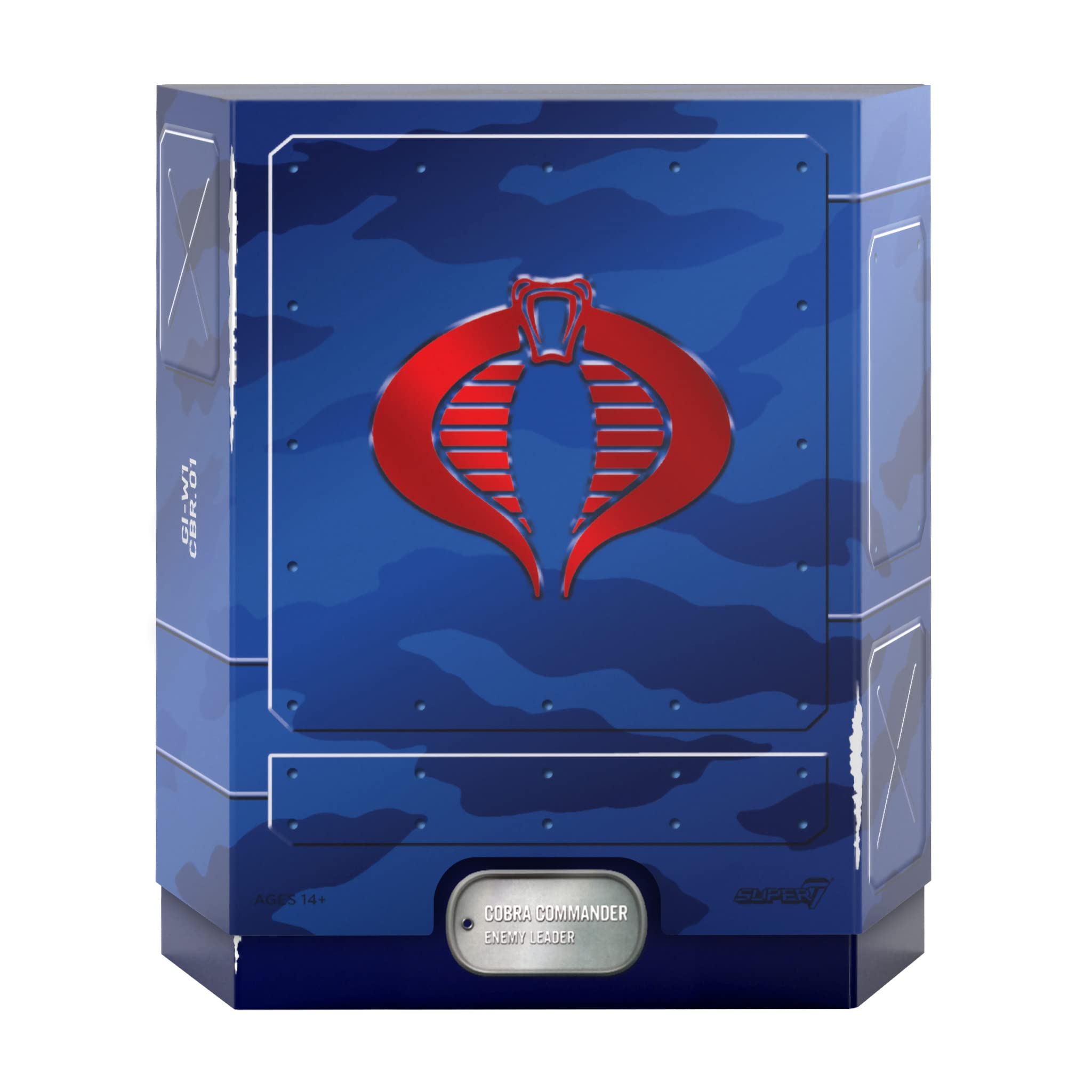 Foto 4 pulgar | Figura de Acción Super7 G.i. Joe Cobra Commander Ultimates! - Venta Internacional