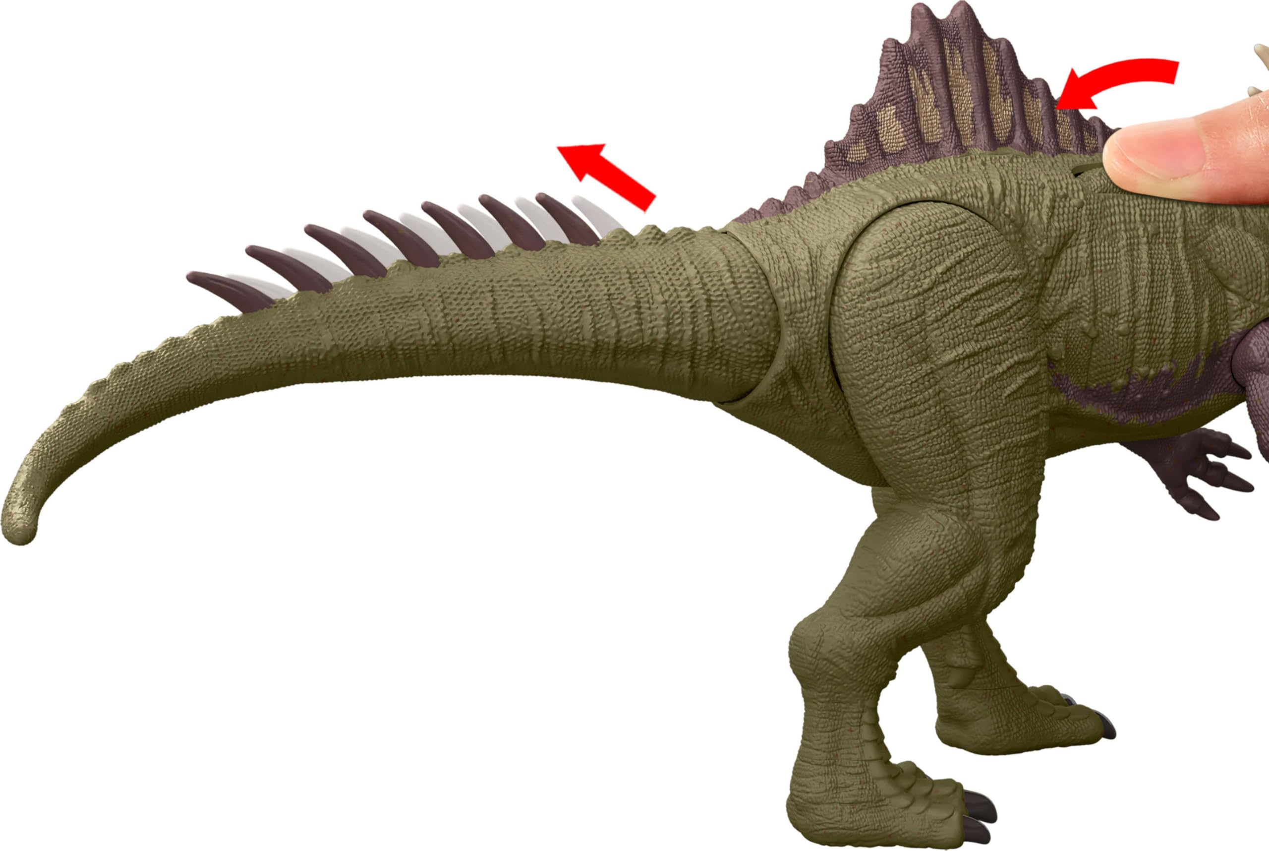 Foto 7 pulgar | Figura de Acción Mattel Jurassic World Becklespinax - Venta Internacional