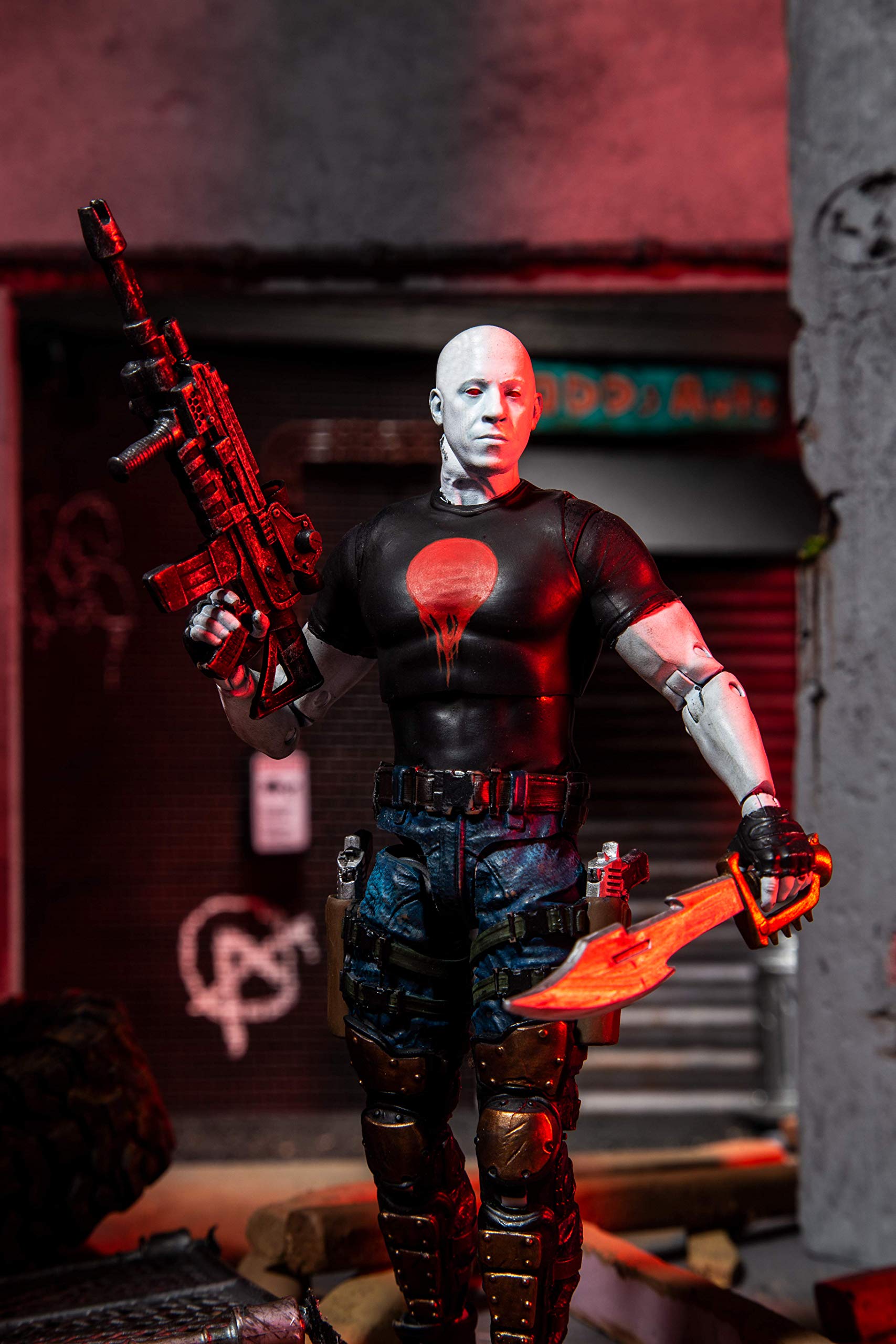 Foto 3 pulgar | Figura de Acción Mcfarlane Toys 7 Vin Diesel Bloodshot Movie - Venta Internacional