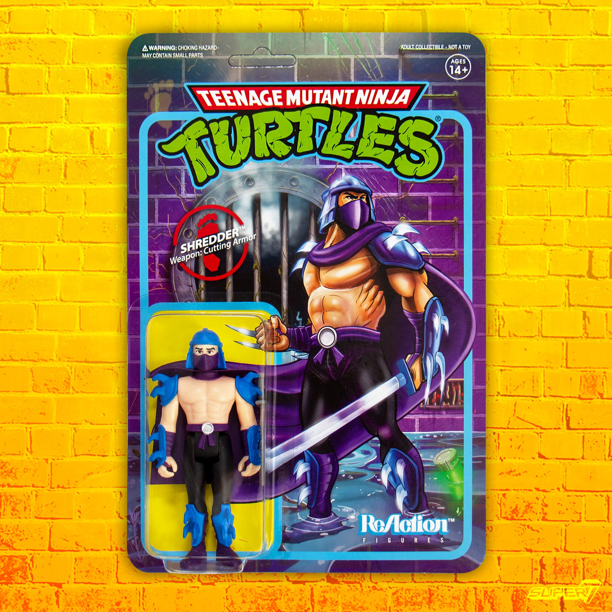 Foto 4 pulgar | Figura de Acción Super7 Teenage Mutant Ninja Turtles Shredder - Venta Internacional