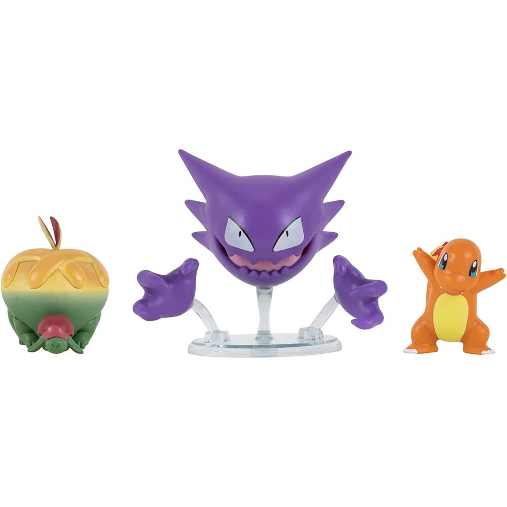 Foto 3 pulgar | Figuras Pokémon Coleccionable de 3 Piezas-Venta Internacional