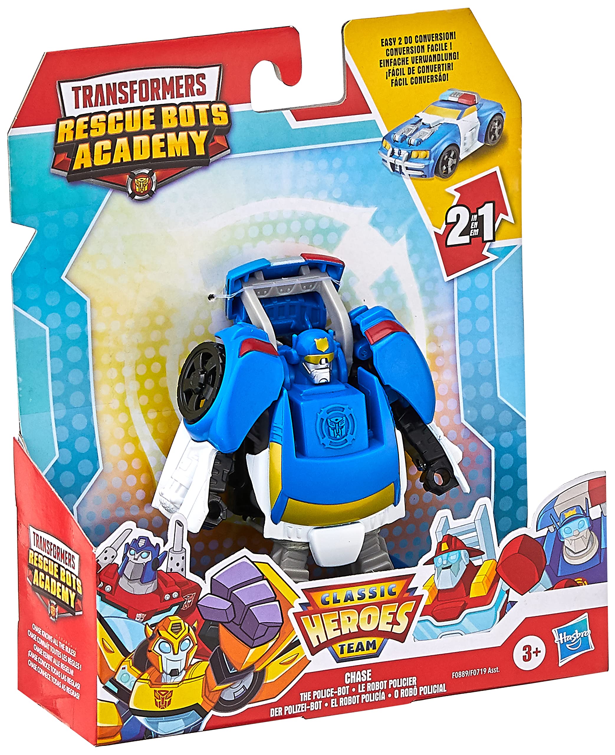 Foto 6 pulgar | Figura De Acción Transformers Playskool Heroes Rescue Bots - Venta Internacional.