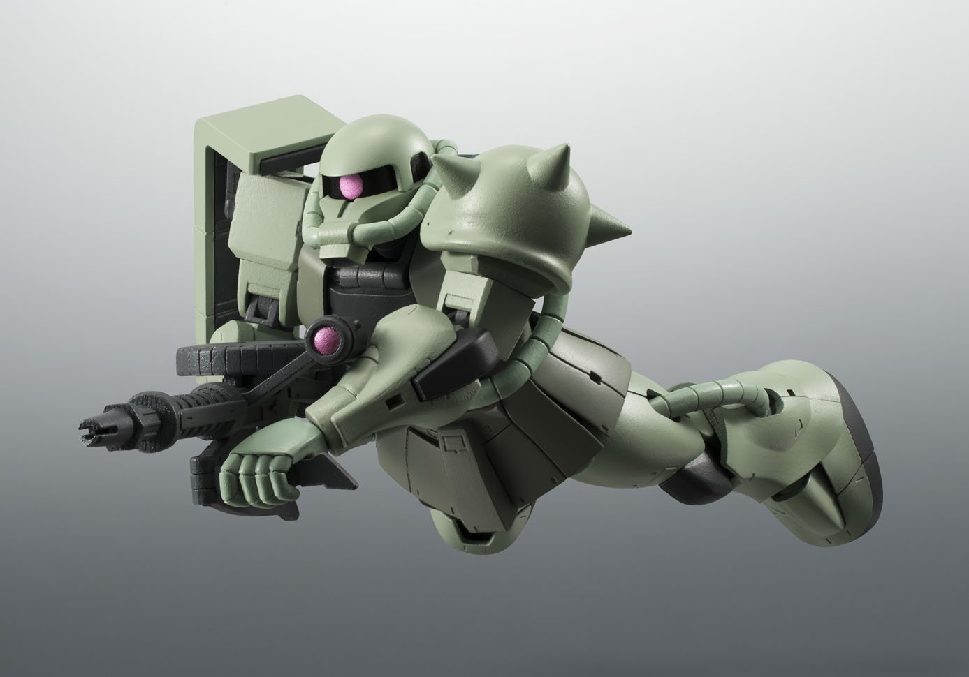Foto 3 pulgar | Figura De Acción Tamashii Nations Mobile Suit Gundam Zaku Ii - Venta Internacional.