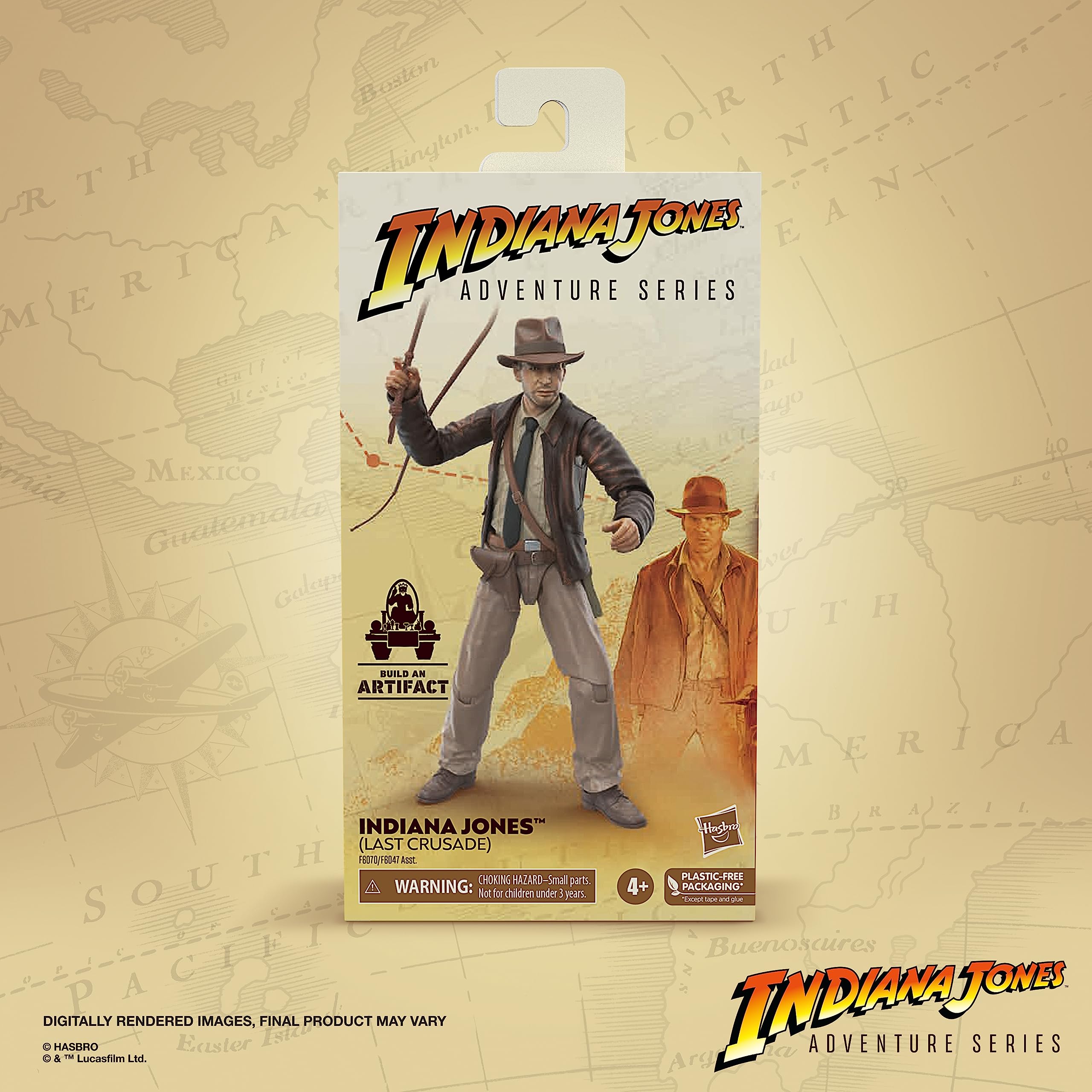 Foto 3 pulgar | Figura De Acción Hasbro Indiana Jones La Última Cruzada, 15 Cm - Venta Internacional.