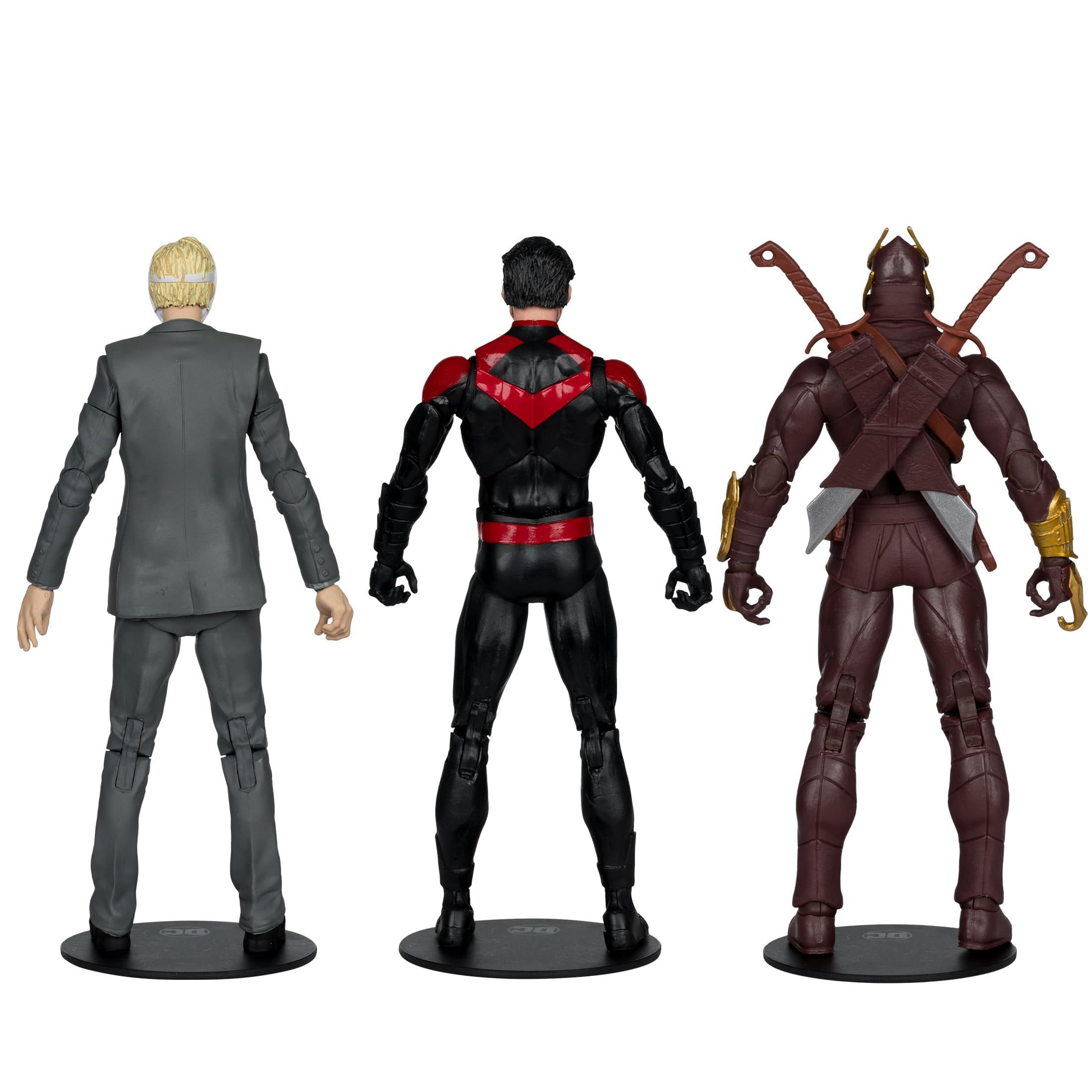 Foto 8 pulgar | Figura De Acción Mcfarlane Toys Dc Multiverse Nightwing Vs Talon & Owl, 7 Pulgadas, Etiqueta Dorada - Venta Internaci
