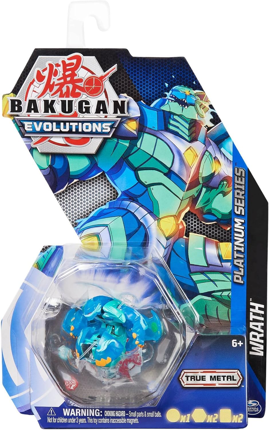 Foto 2 pulgar | Bakugan Evolutions Platinum Series True Metal Wrath