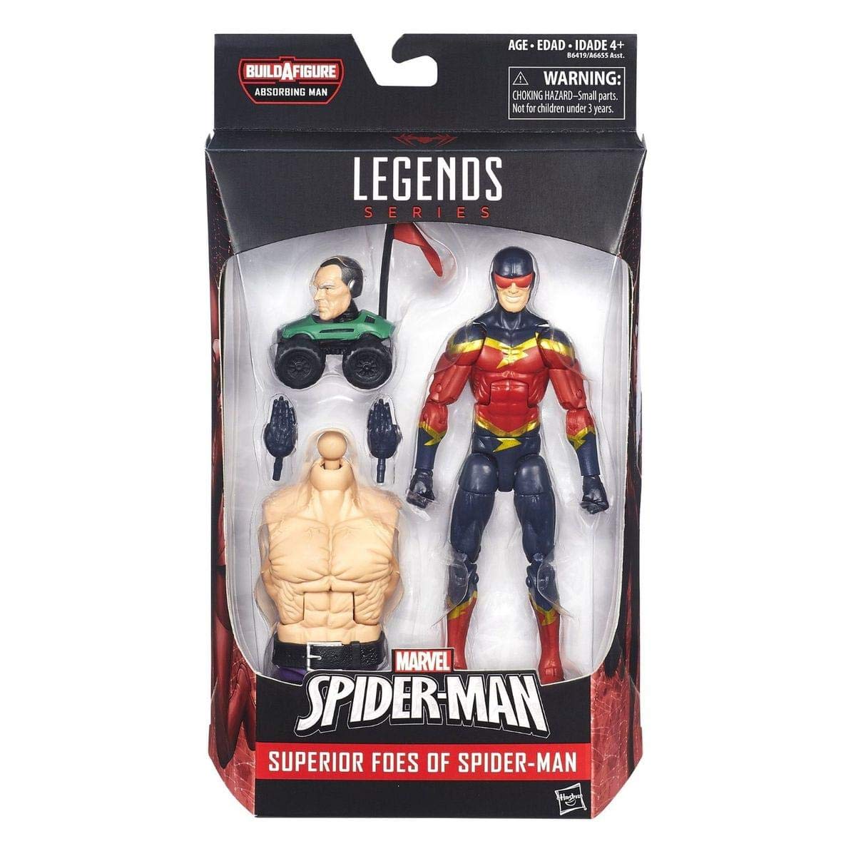 Foto 3 pulgar | Figura De Acción Marvel Legends Series Superior Foes Speed Demon - Venta Internacional.