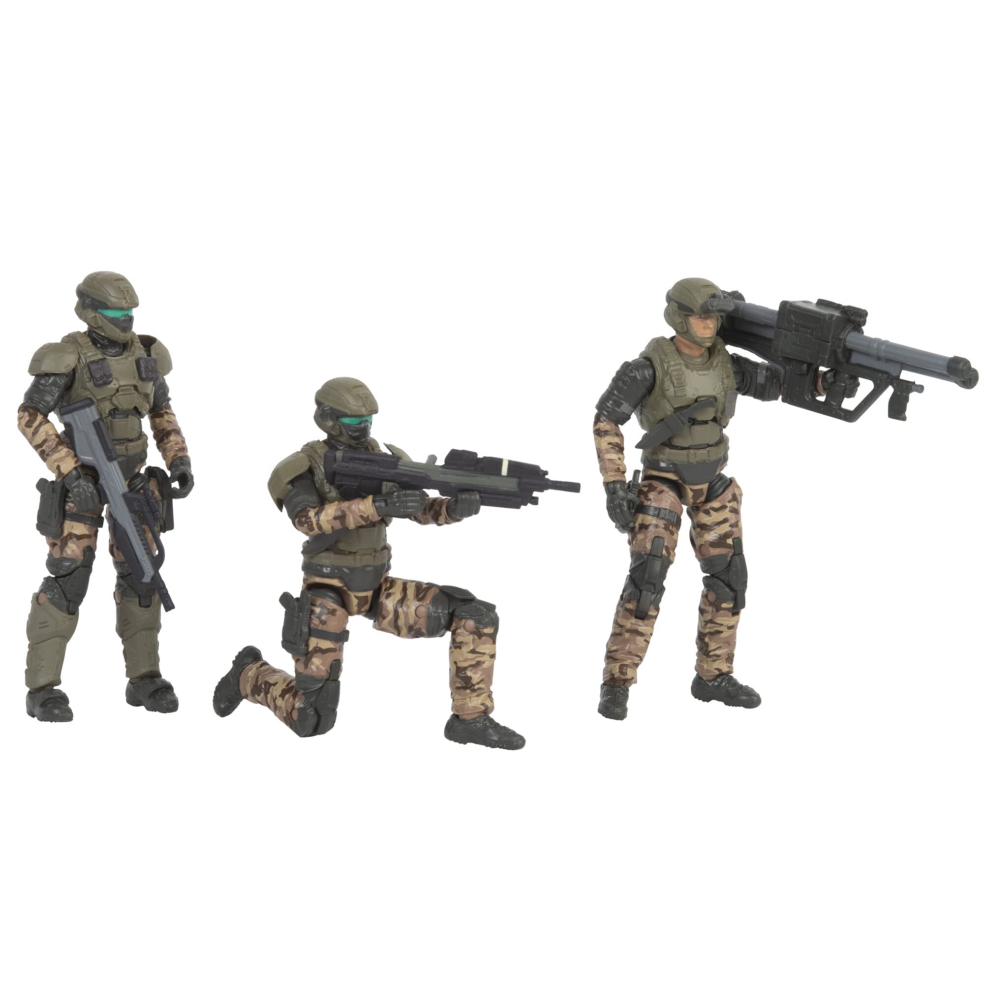Foto 6 pulgar | Surtido De Figuras De Acción Halo De 10 Cm, Paquete De 3, Unsc Marines - Venta Internacional.