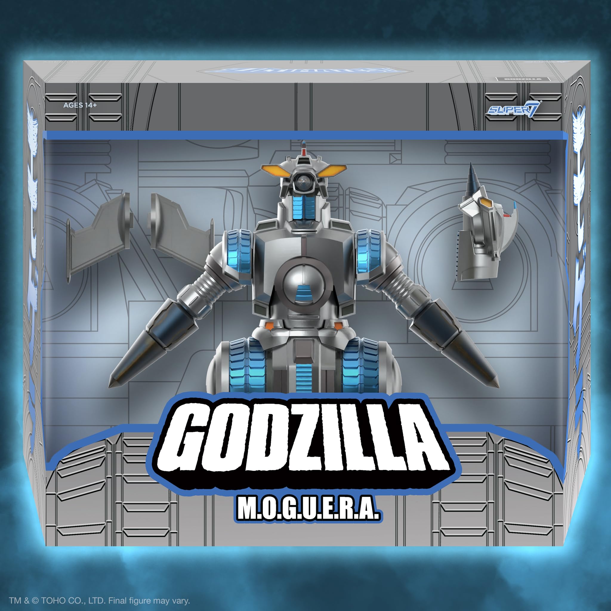 Foto 3 pulgar | Figura De Acción Super7 Ultimates! Toho Heisei M.o.g.u.e.r.a. 20 Cm - Venta Internacional.