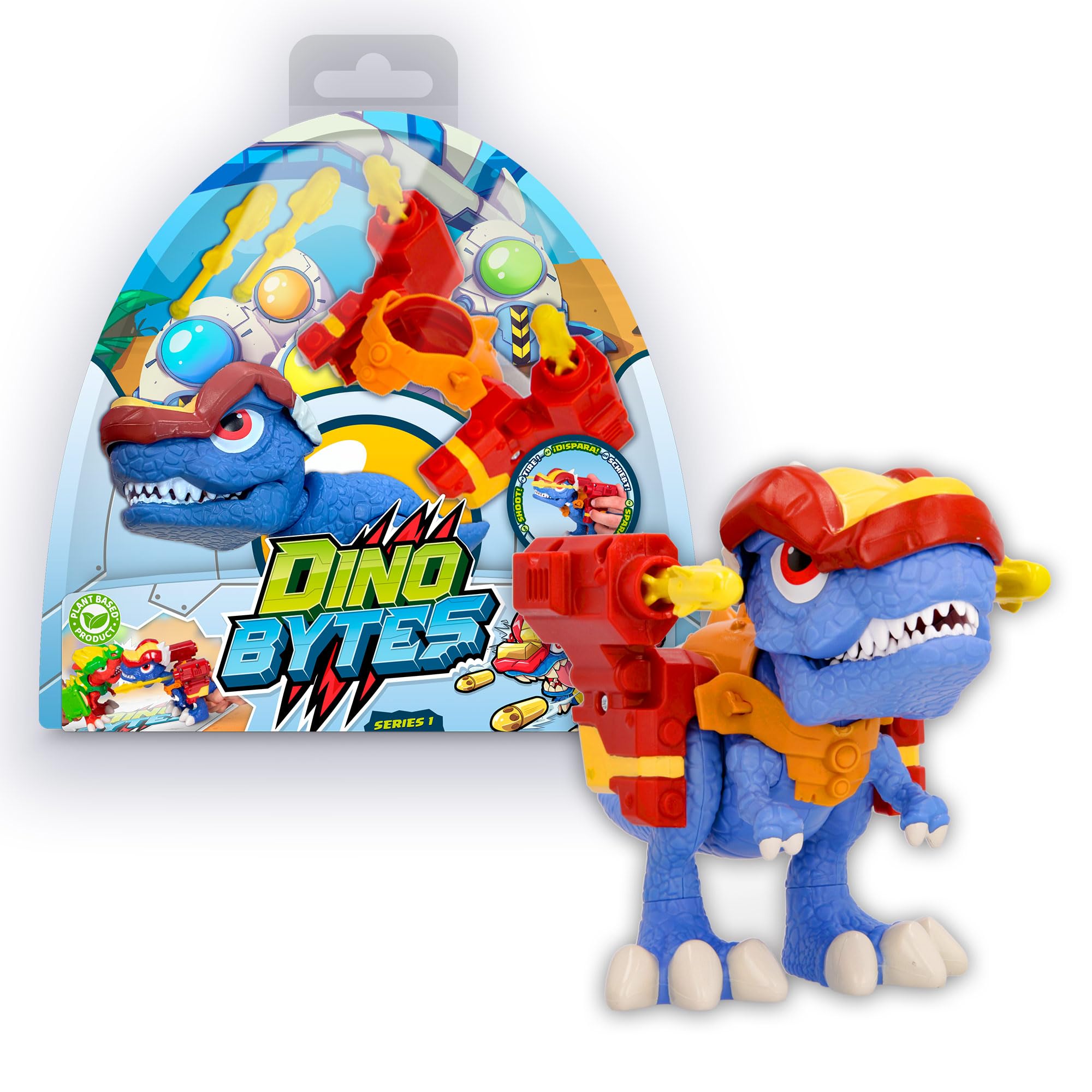Foto 2 pulgar | Playset Imc Toys Dinobytes Deluxe Canon con Lanzacohetes - Venta Internacional