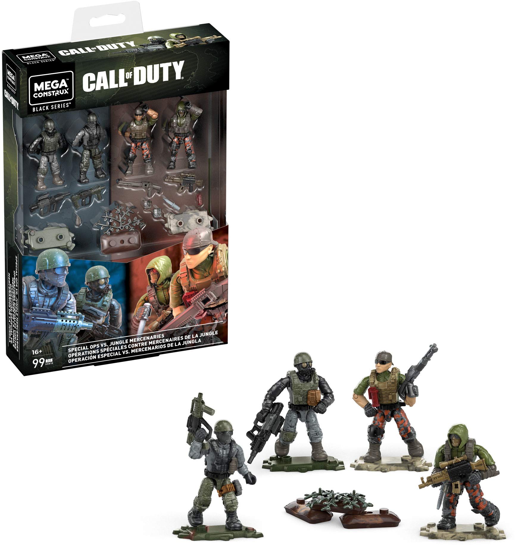 Figura de Acción Coleccionable Mega Construx Call Of Duty - Venta Internacional