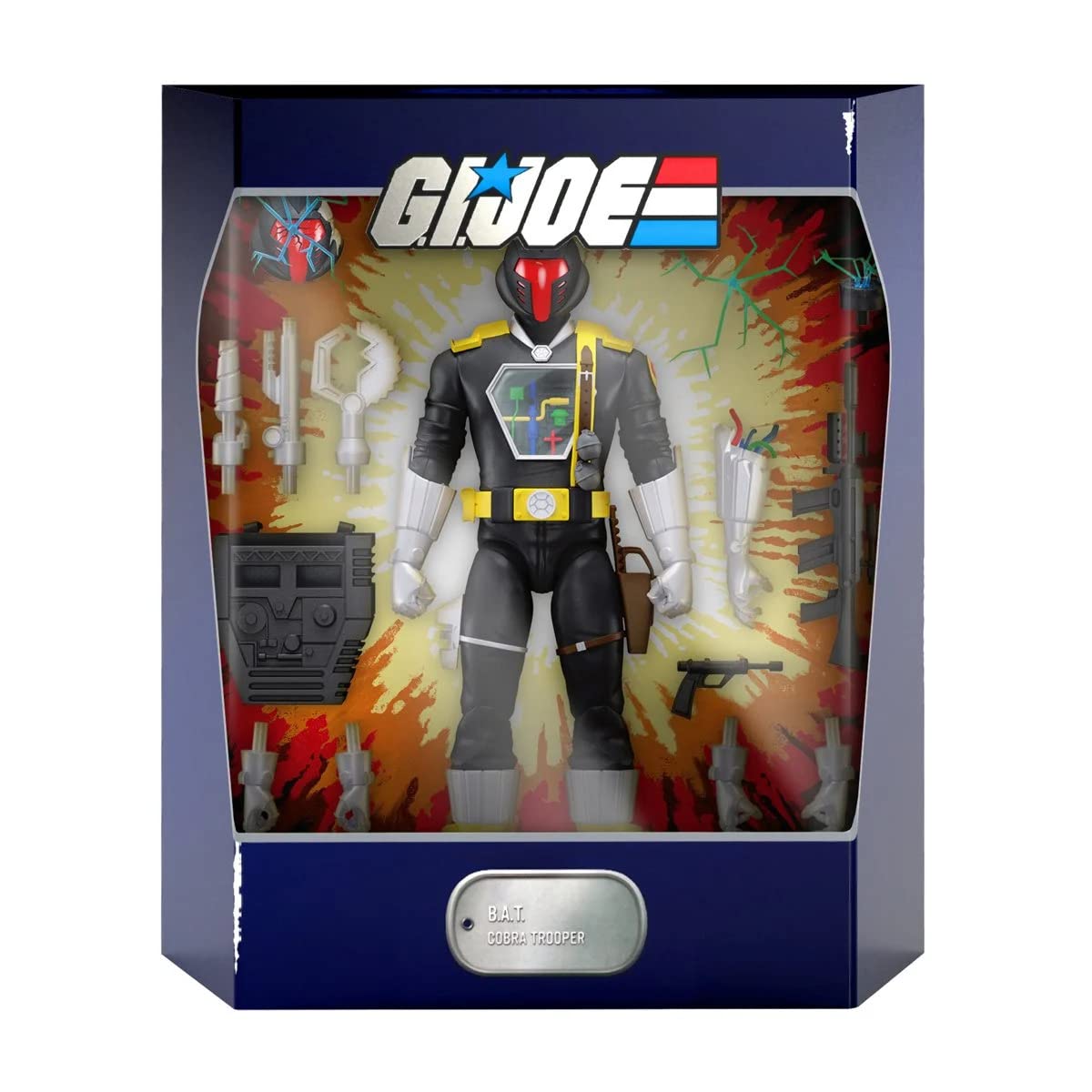 Figura de Acción Super7 Ultimates! G.I. Joe Cobra B.A.T. 18 cm - Venta Internacional