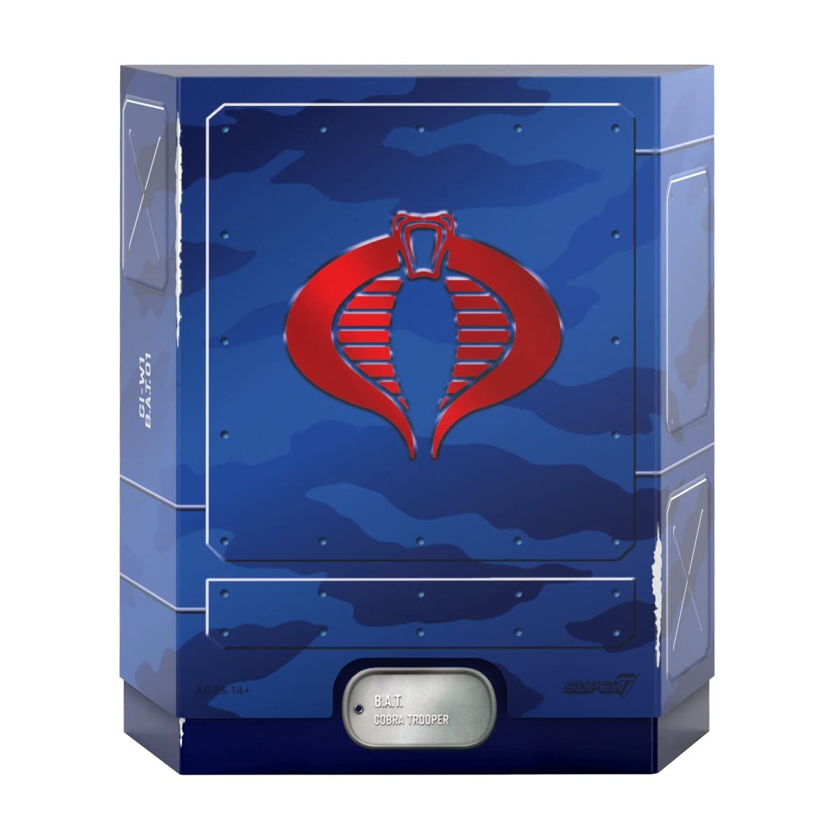 Foto 4 | Figura de Acción Super7 Ultimates! G.I. Joe Cobra B.A.T. 18 cm - Venta Internacional