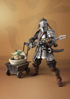 Foto 2 | Figura de Acción Tamashii Nations Star Wars Ronin Mandalorian - Venta Internacional