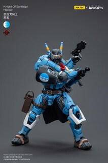 Foto 5 | Figura De Acción Joytoy Infinity Corvus Belli Knight Of Santiago Hacker A Escala 1:18 - Venta Internacional.