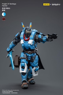 Foto 6 | Figura De Acción Joytoy Infinity Corvus Belli Knight Of Santiago Hacker A Escala 1:18 - Venta Internacional.