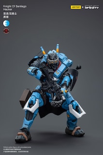 Foto 7 | Figura De Acción Joytoy Infinity Corvus Belli Knight Of Santiago Hacker A Escala 1:18 - Venta Internacional.