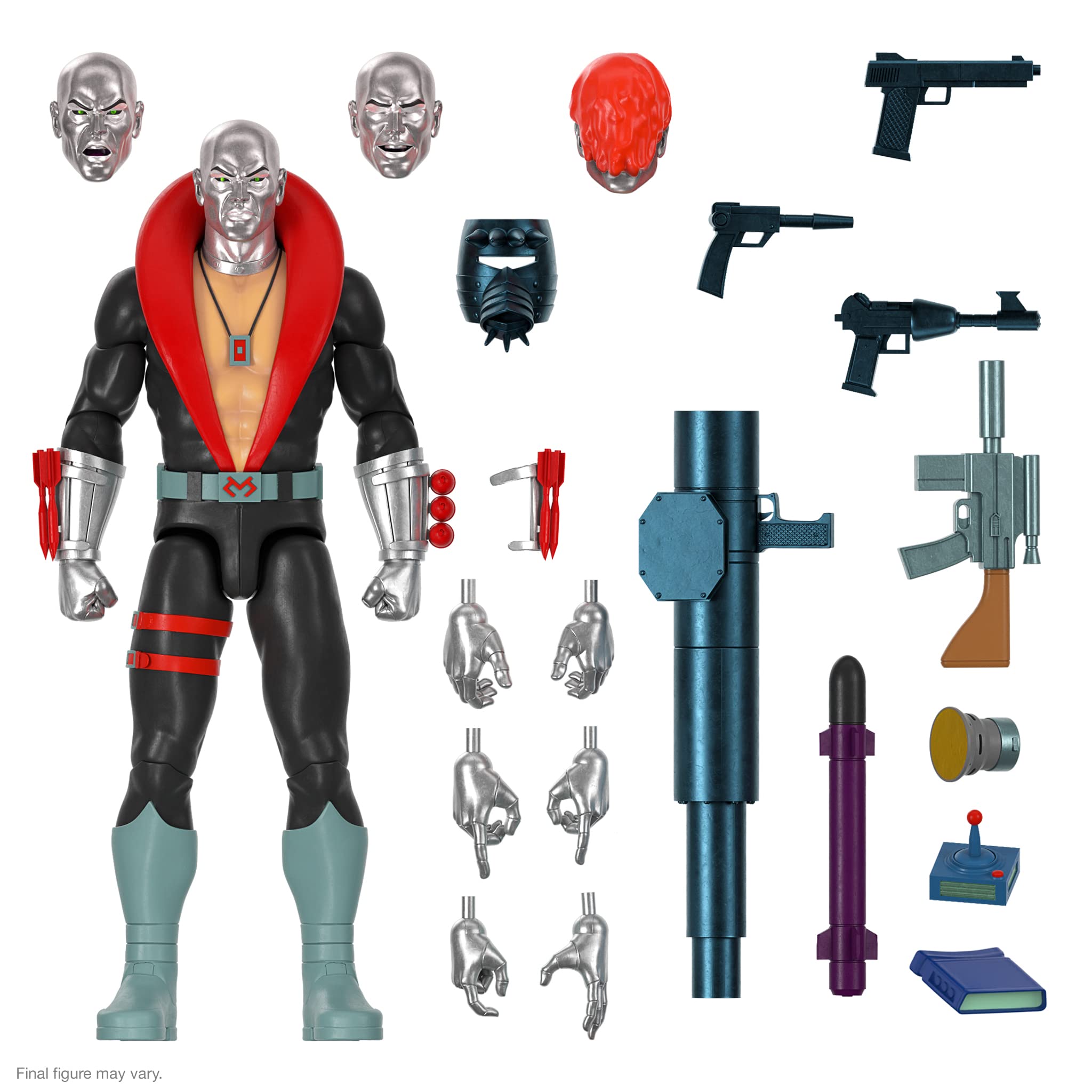Foto 2 pulgar | Figura de Acción Super7 Ultimates! G.I. Joe Destro 18 cm con Accesorios - Venta Internacional