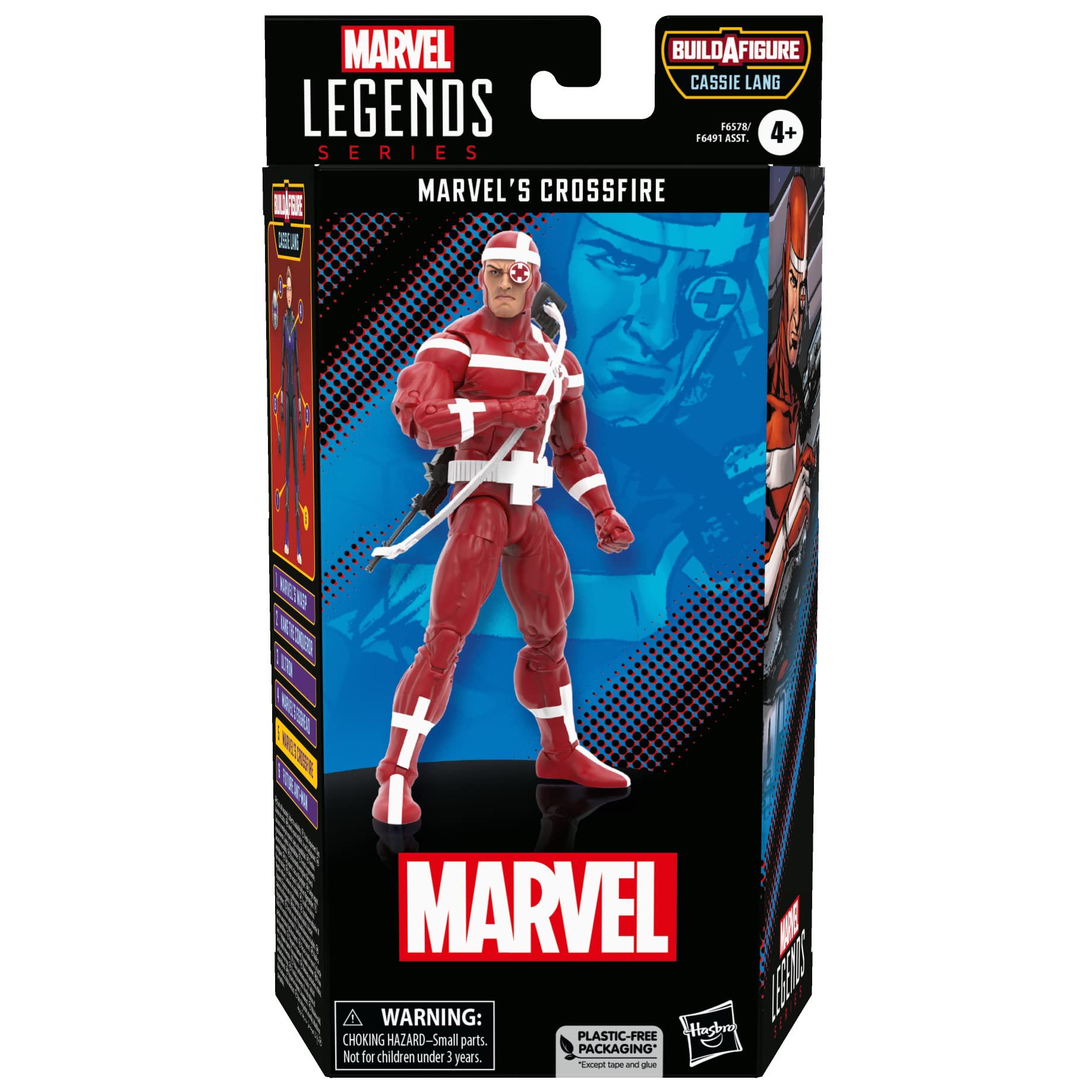 Foto 2 | Figura de Acción Marvel Legends Series Crossfire de 6 Pulgadas - Venta Internacional