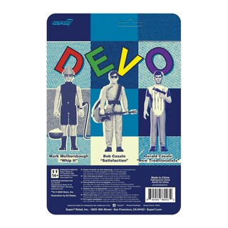 Foto 3 | Figura de Acción Super7 Devo Gerald Casale de 9.5 cm con Accesorios - Venta Internacional