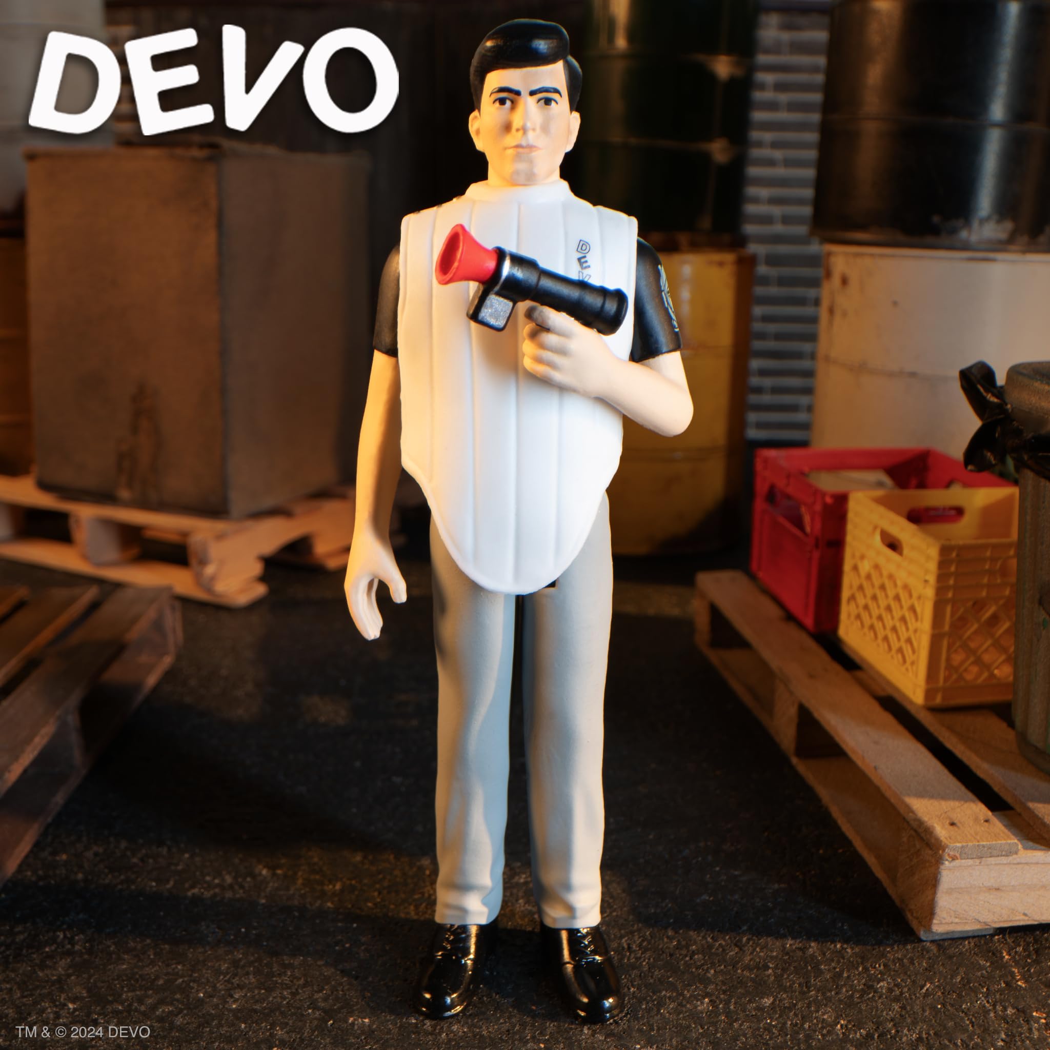 Foto 5 pulgar | Figura de Acción Super7 Devo Gerald Casale de 9.5 cm con Accesorios - Venta Internacional