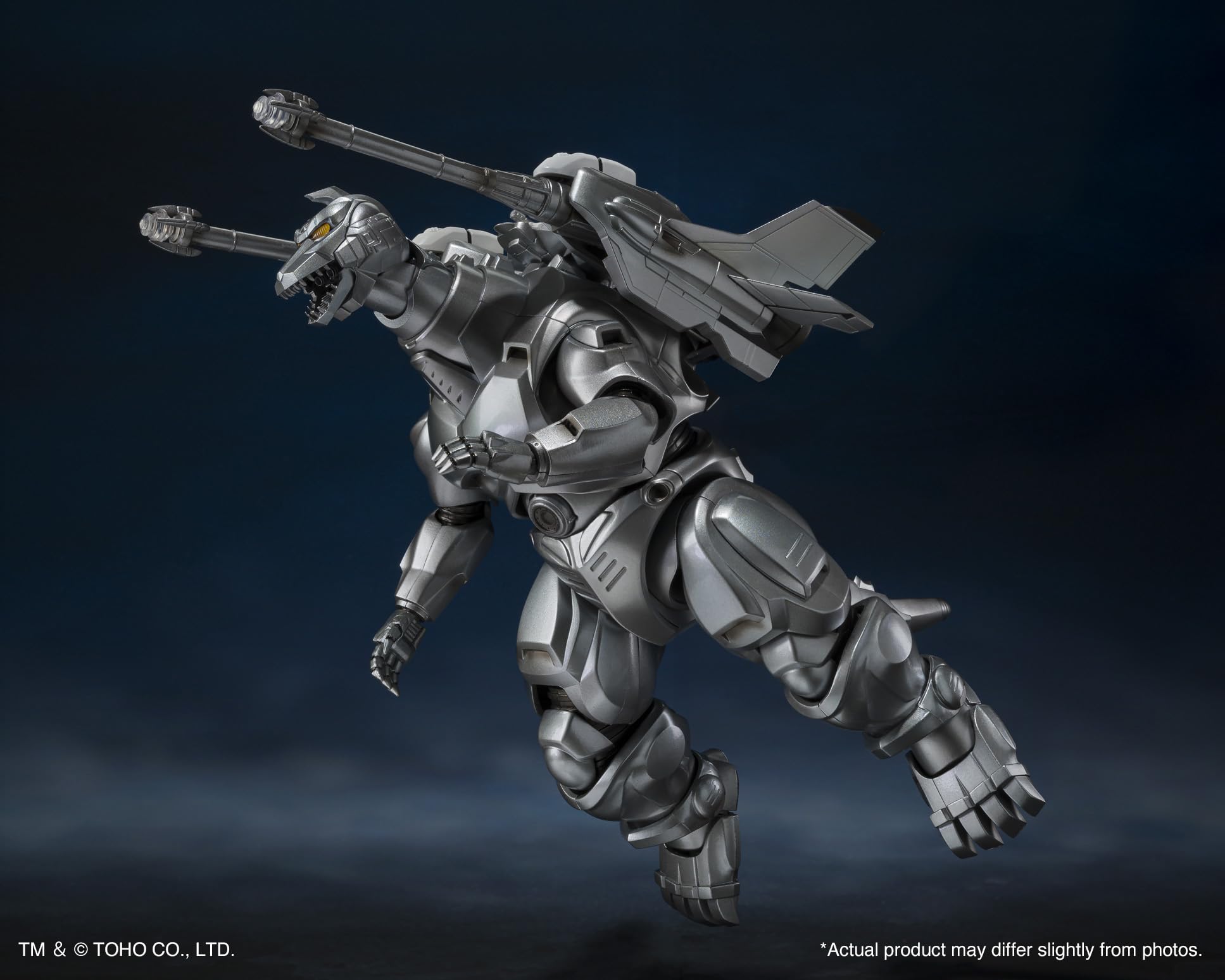 Foto 5 pulgar | Figura de Acción Tamashii Nations Godzilla Contra Mechagodzilla - Venta Internacional