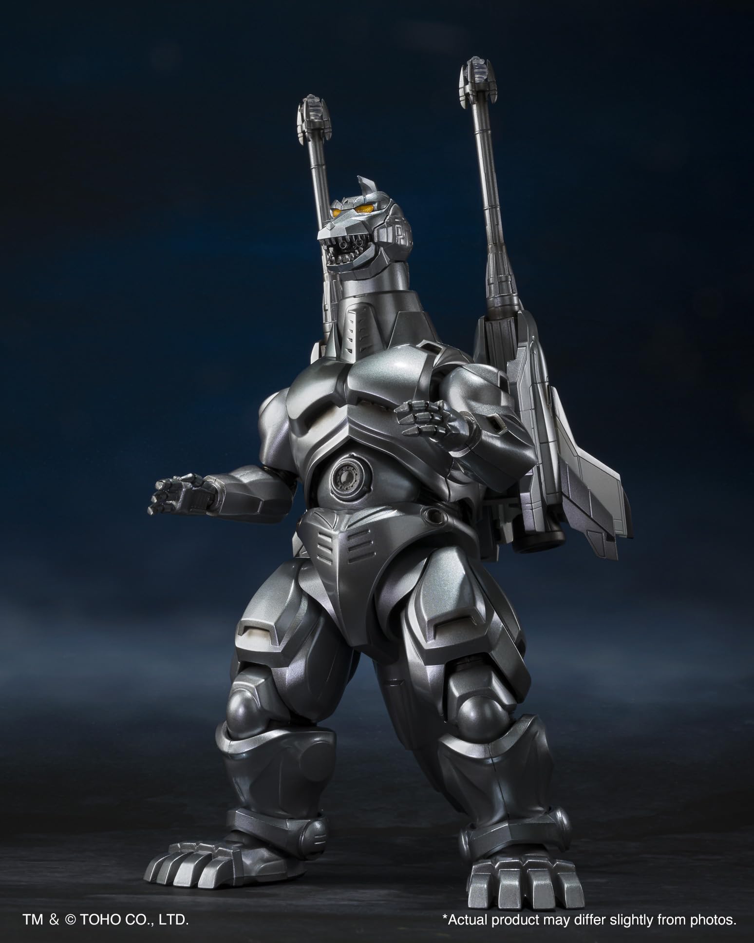 Foto 8 pulgar | Figura de Acción Tamashii Nations Godzilla Contra Mechagodzilla - Venta Internacional