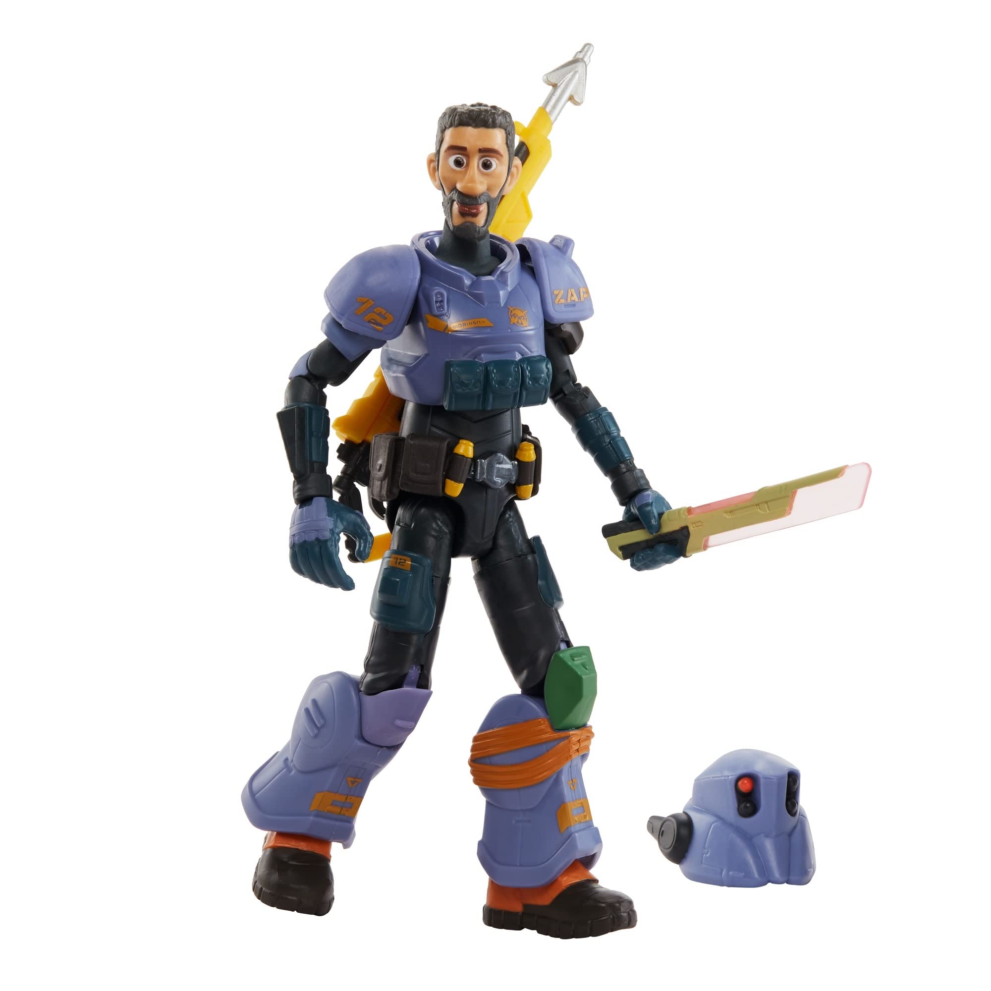 Foto 7 pulgar | Figura De Acción Mattel Disney Pixar Lightyear Mo Morrison - Venta Internacional
